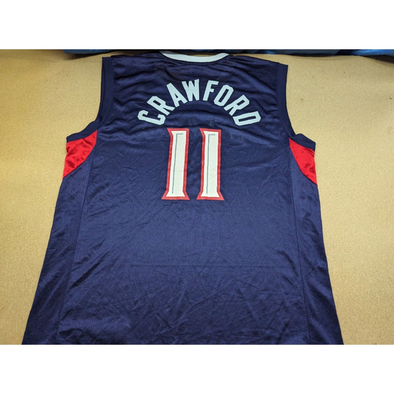 Adidas adidas Jamal Crawford Atlanta Hawks Mens Basketball Jersey XL Blue Swingman NBA Shirt Size US XL / EU 56 / 4 - 2 Thumbnail