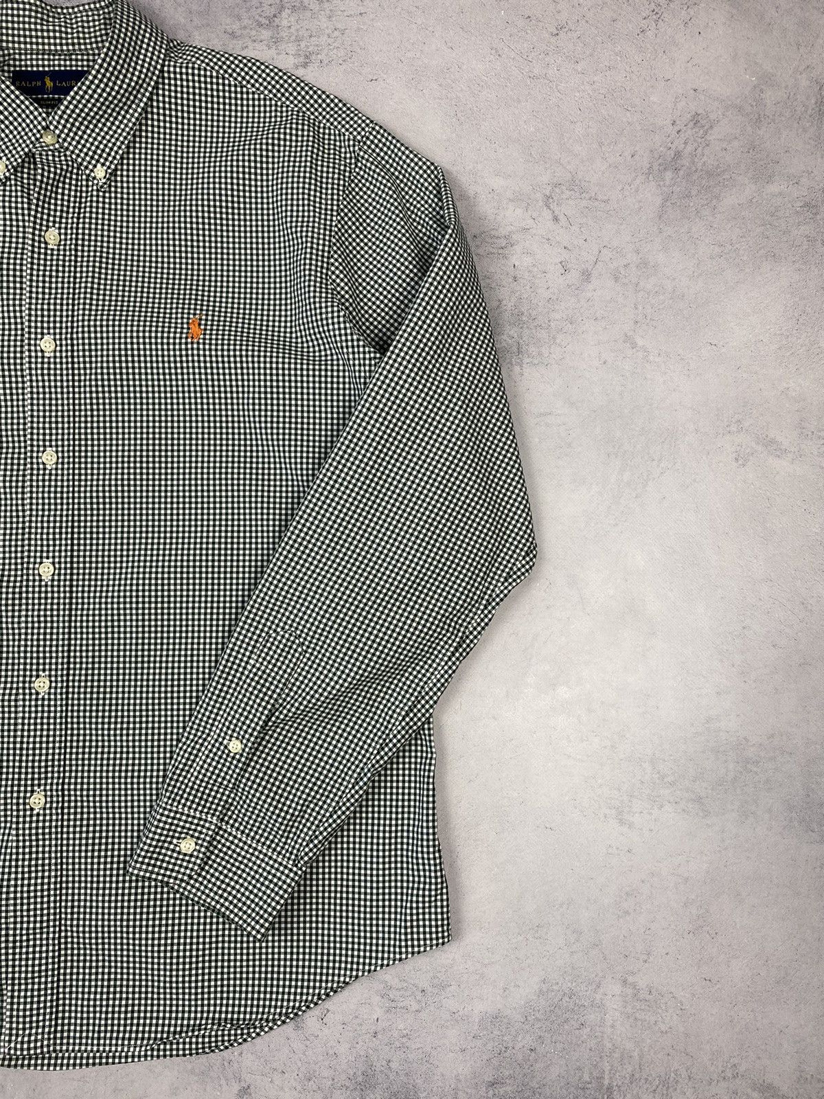 Polo Ralph Lauren Polo Ralph Lauren Checkered Button Up Long Sleeve Shirt Size US XL / EU 56 / 4 - 3 Thumbnail