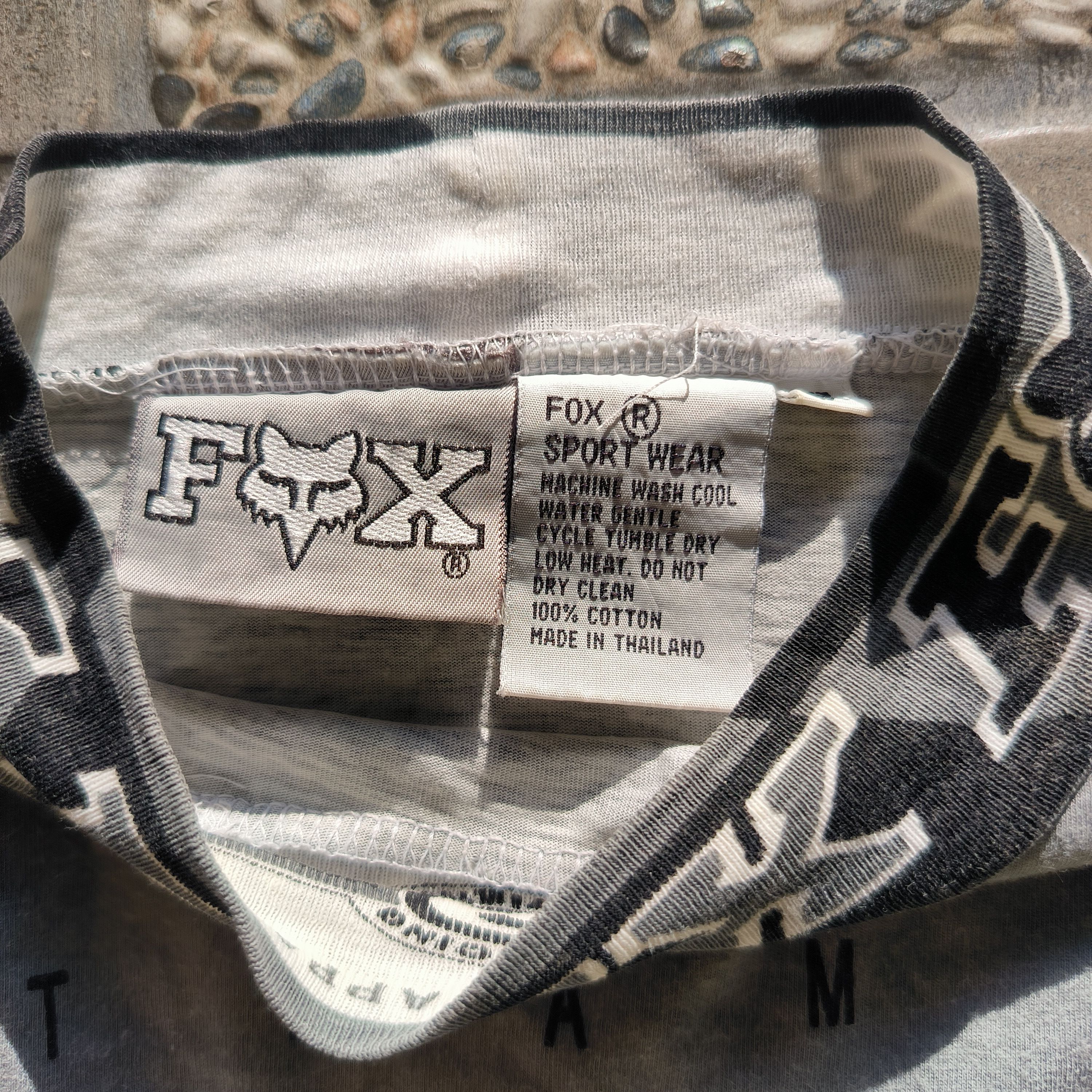 Fox Racing Vintage 1990s Fox Racing AOP LS Size US L / EU 52-54 / 3 - 4 Thumbnail