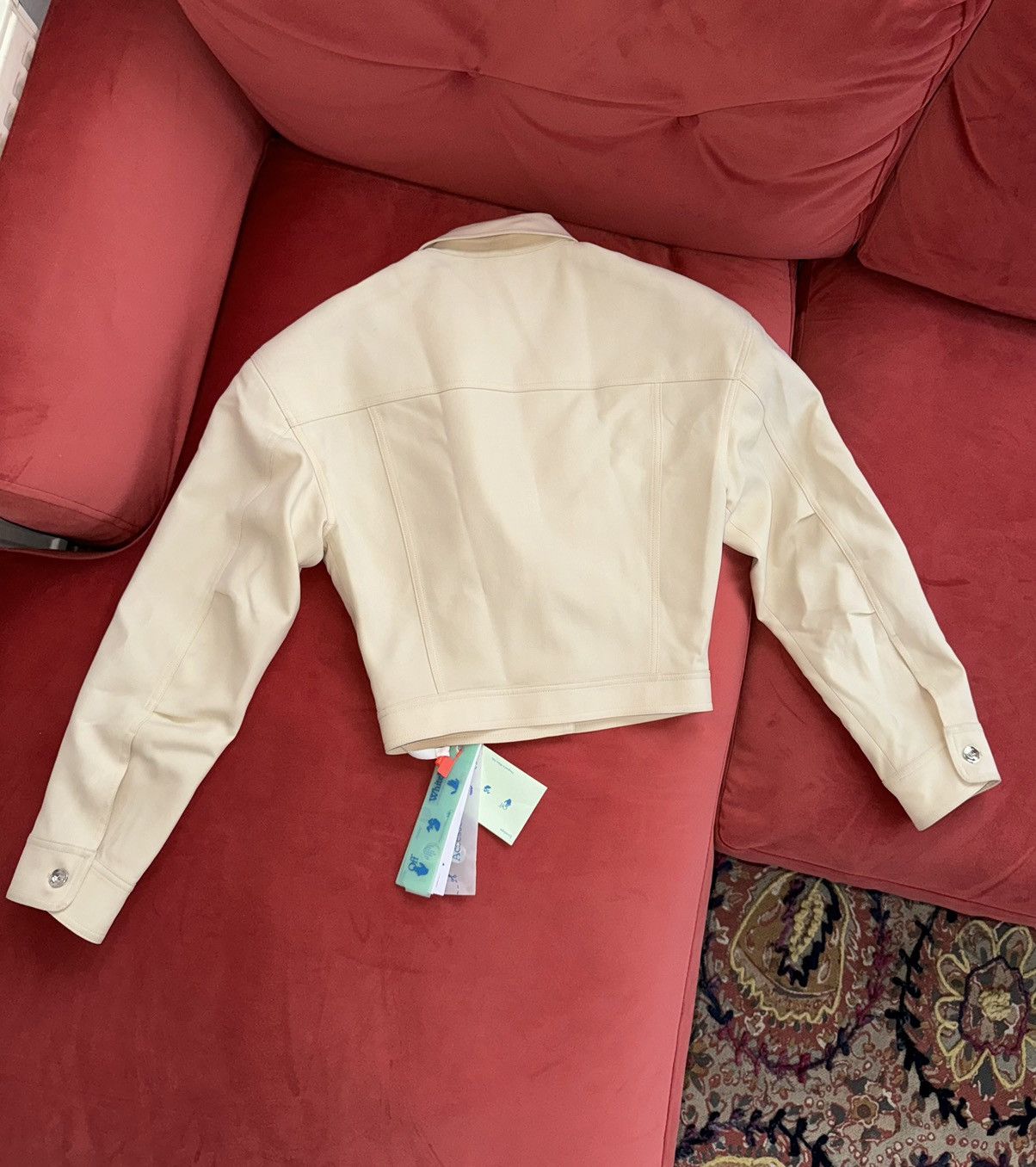 Off-White New Off-White virgin wool jacket, size M, 42 It Size M / US 6-8 / IT 42-44 - 9 Thumbnail