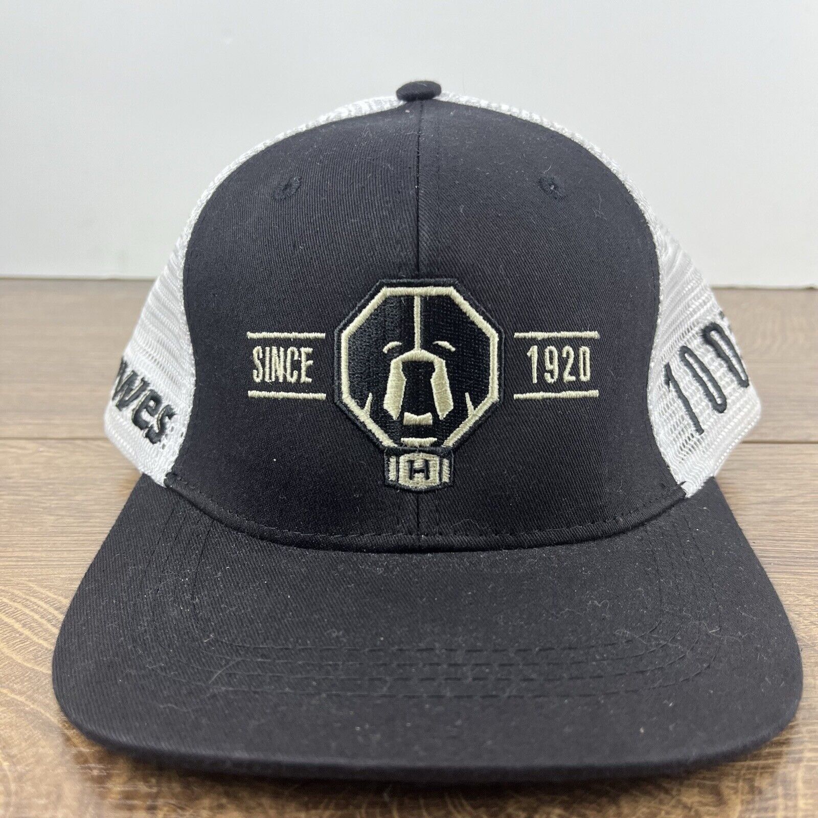Other Howe's Hat Howes Bulldog Snapback Hat Black Hat Adjustable B Size ONE SIZE - 4 Thumbnail
