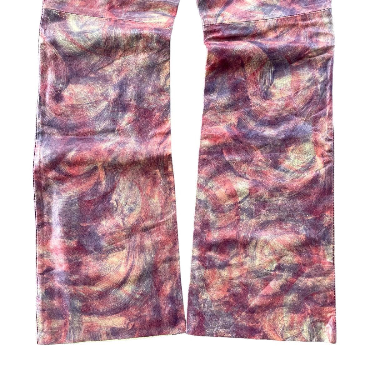 Missoni 2000s Missoni Multicolor Flare Leather Pants Size US 29 - 10 Thumbnail