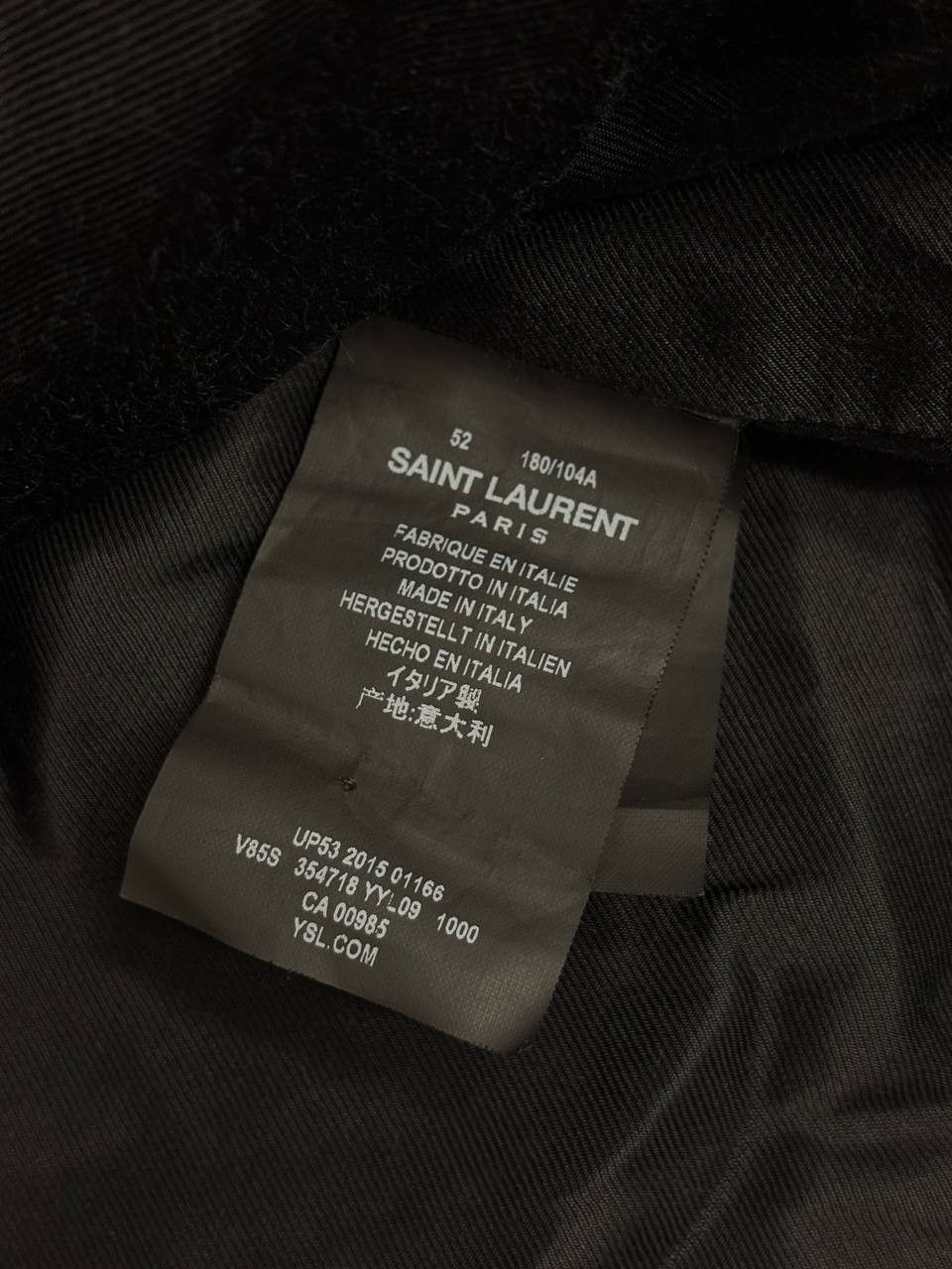 Hedi Slimane × Saint Laurent Paris Saint Laurent Hedi Slimane SS15 Teddy Jacket Size US L / EU 52-54 / 3 - 3 Thumbnail