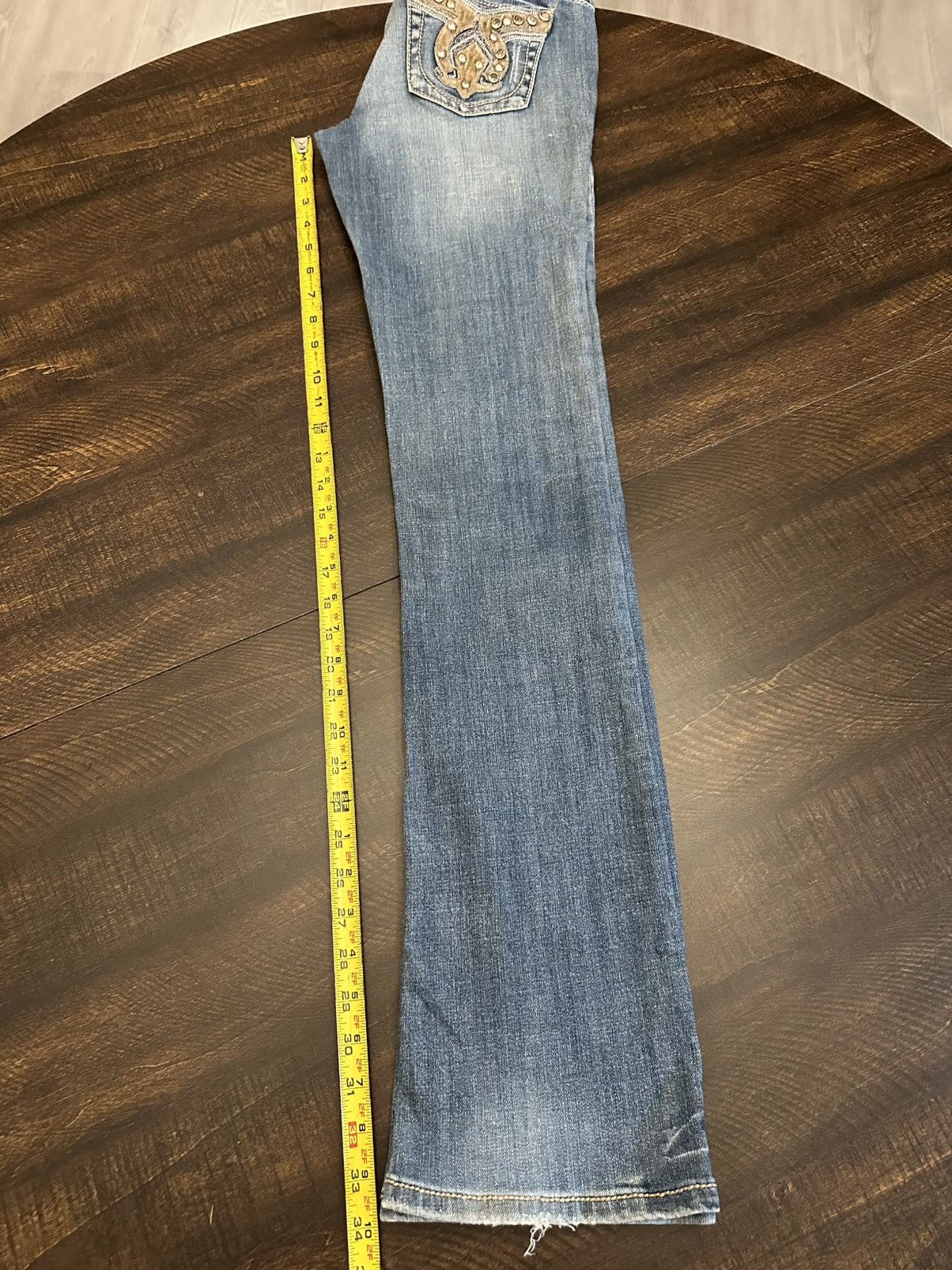 Grace in LA VTG Grace In LA Bootcut Embroidered Jeans Size 5 (28x34) Size 28" / US 6 / IT 42 - 5 Thumbnail