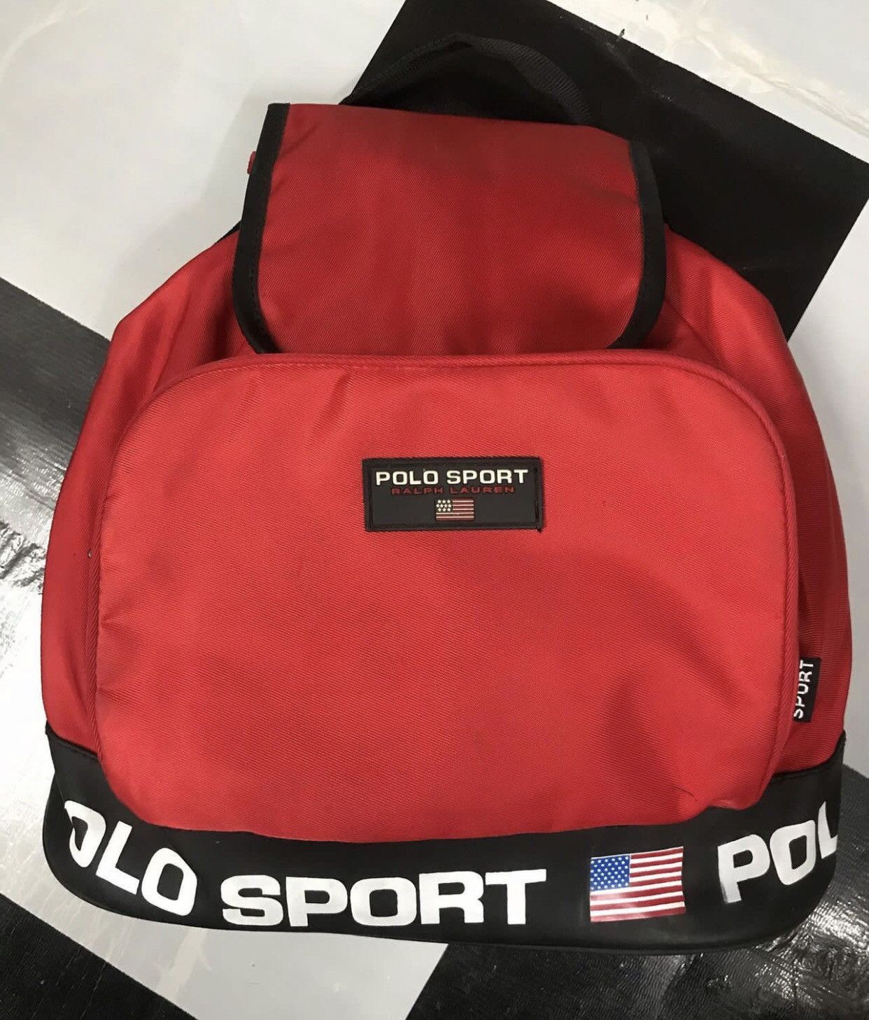 Polo Ralph Lauren × Vintage Polo sport mini bagpack Size ONE SIZE - 1 Thumbnail
