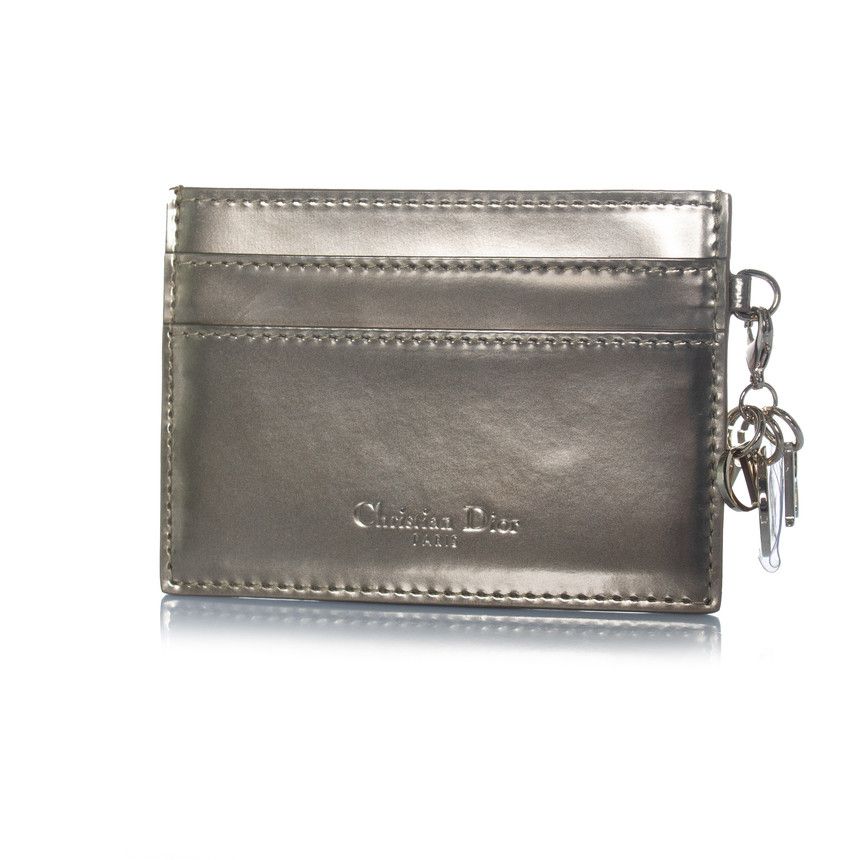 Dior Dior, Metallic Diorama cardholder with pendant Size ONE SIZE - 3 Thumbnail