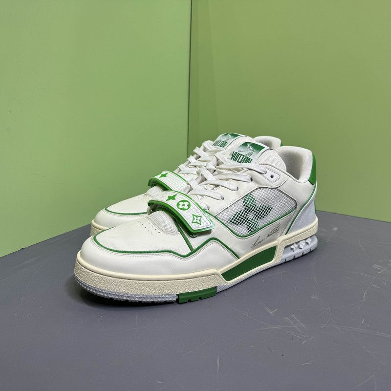 Louis Vuitton Louis Vuitton Classic Pattern Retro Sneakers for Men -2508 Size US 10.5 / EU 43-44 - 1 Thumbnail