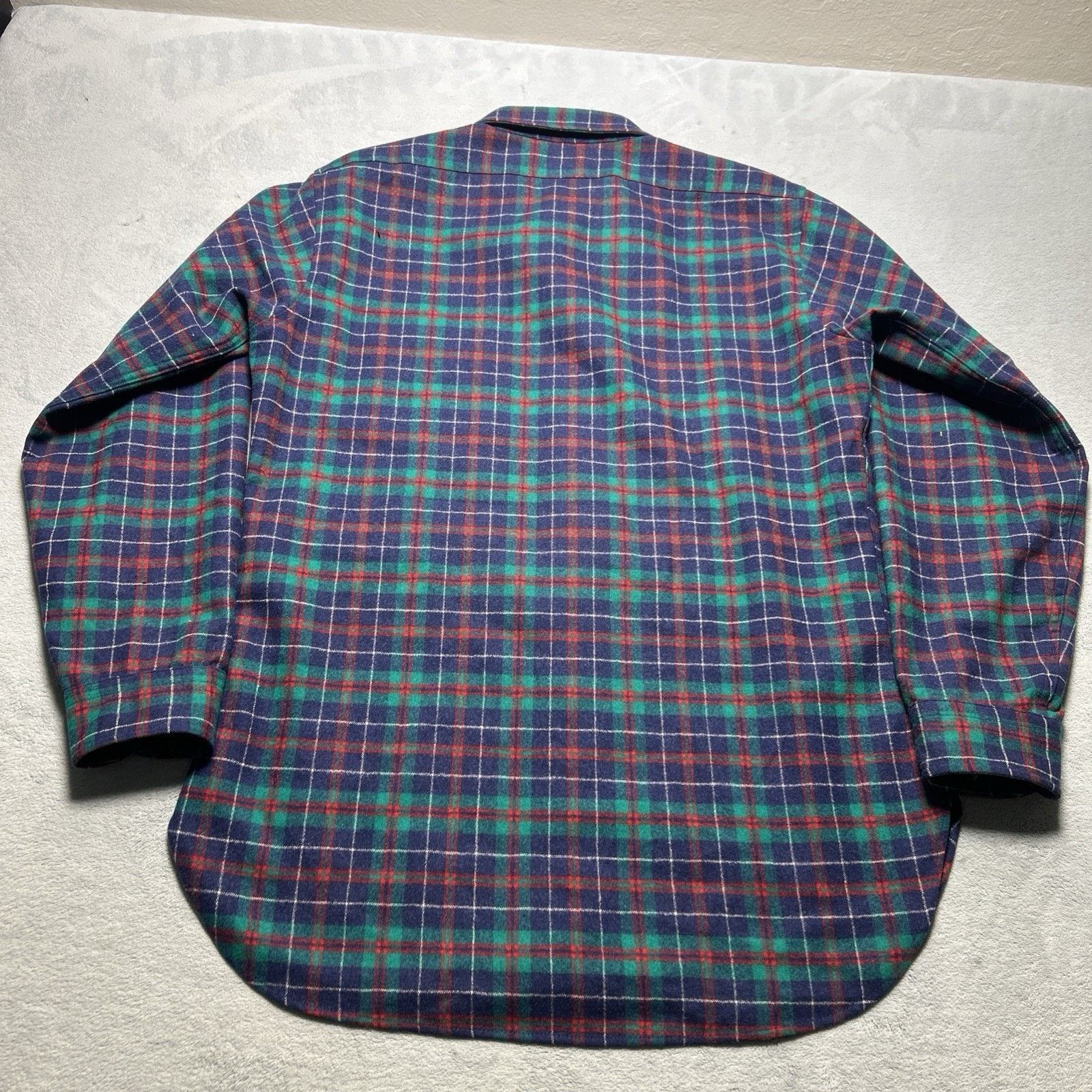 Pendleton 1960s USA Pendleton Wool Flannel Shirt Men Medium Shetand Size US M / EU 48-50 / 2 - 8 Thumbnail