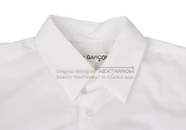 Comme des Garcons Comme des Garcons White vintage design shirt Size S / US 4 / IT 40 - 5 Thumbnail