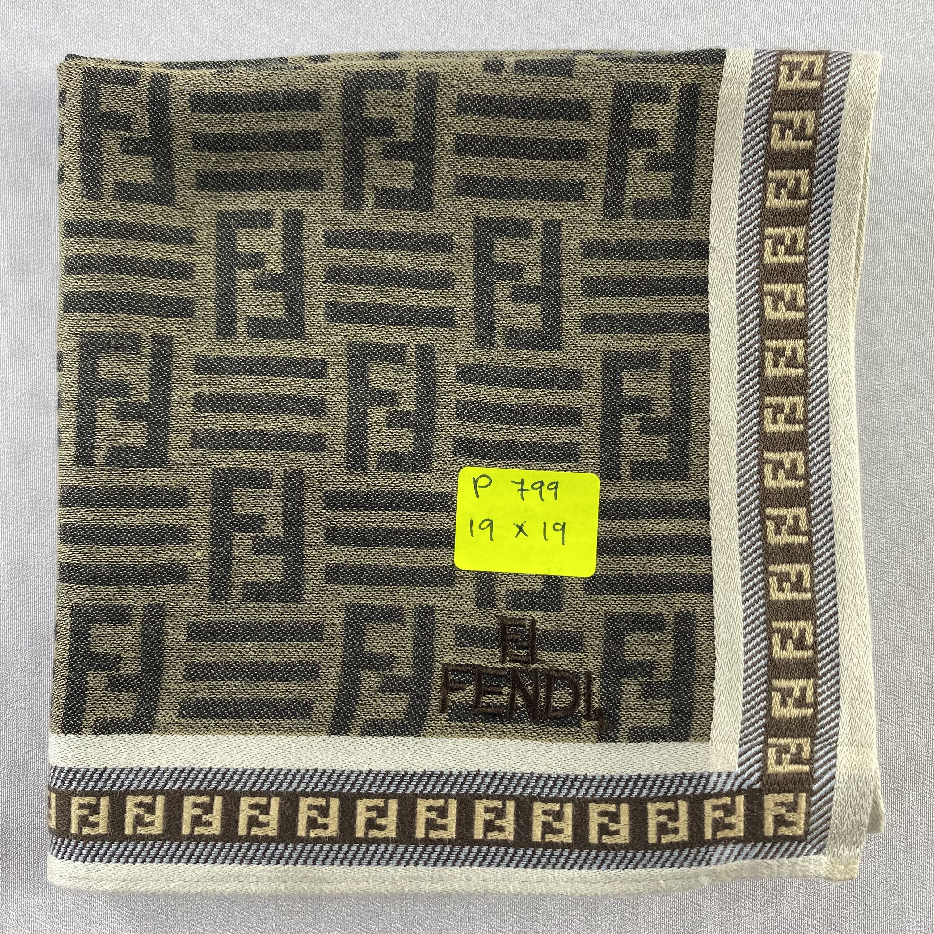 Vintage Fendi Handkerchief / Neckerchief / Bandana-P799 Size ONE SIZE - 5 Thumbnail