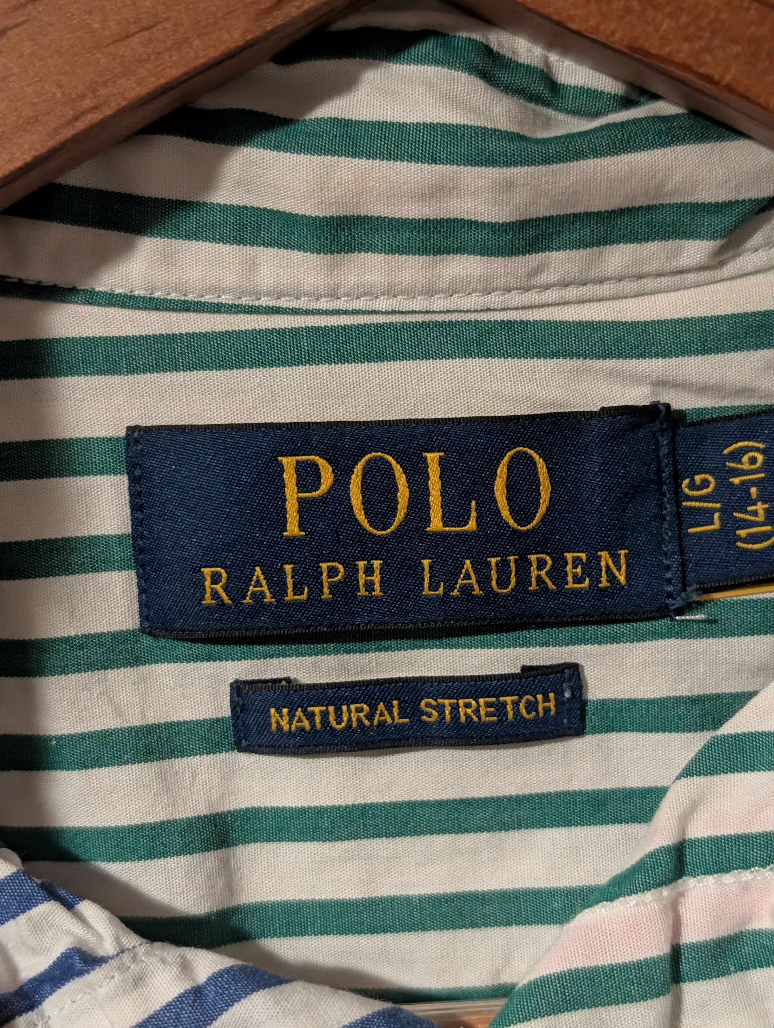 Polo Ralph Lauren Polo Ralph Lauren Fun Shirt Youth Large Multi Striped Button Size US L / EU 52-54 / 3 - 3 Thumbnail