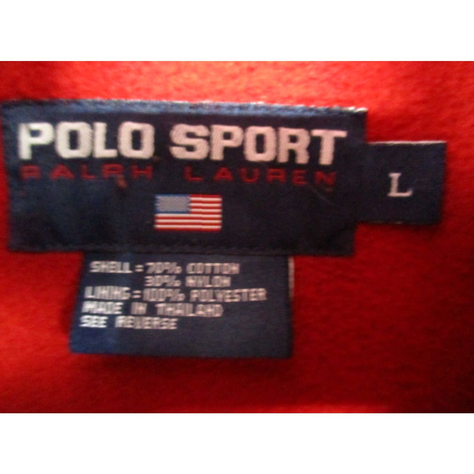 Polo Ralph Lauren VINTAGE Polo Ralph Lauren Hooded Jacket Navy Adult L Blue Polo Ralph Lauren Sporting Goods Jacket Coat Parka 90s Sports Mens Size US L / EU 52-54 / 3 - 4 Thumbnail
