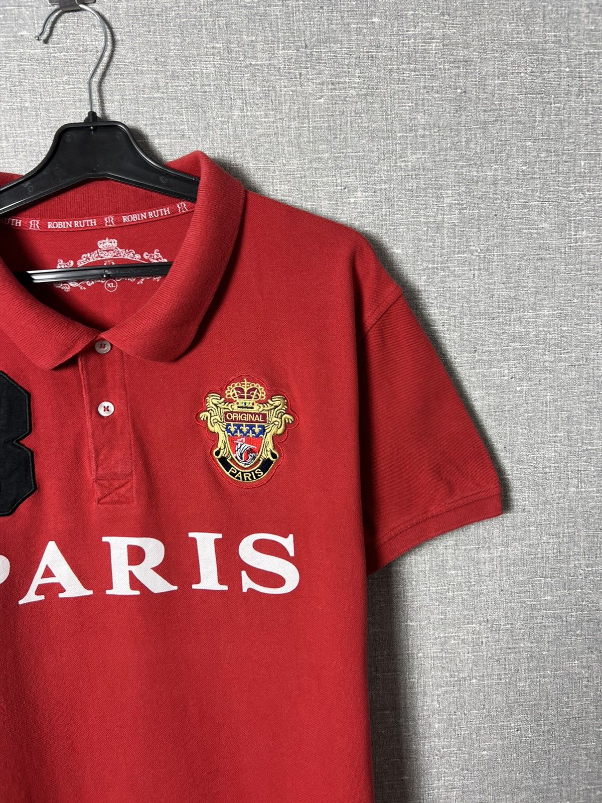 Polo Ralph Lauren Polo Ralph Lauren Style Robin Ruth Paris Polo Shirt Vintage Size US XL / EU 56 / 4 - 4 Thumbnail