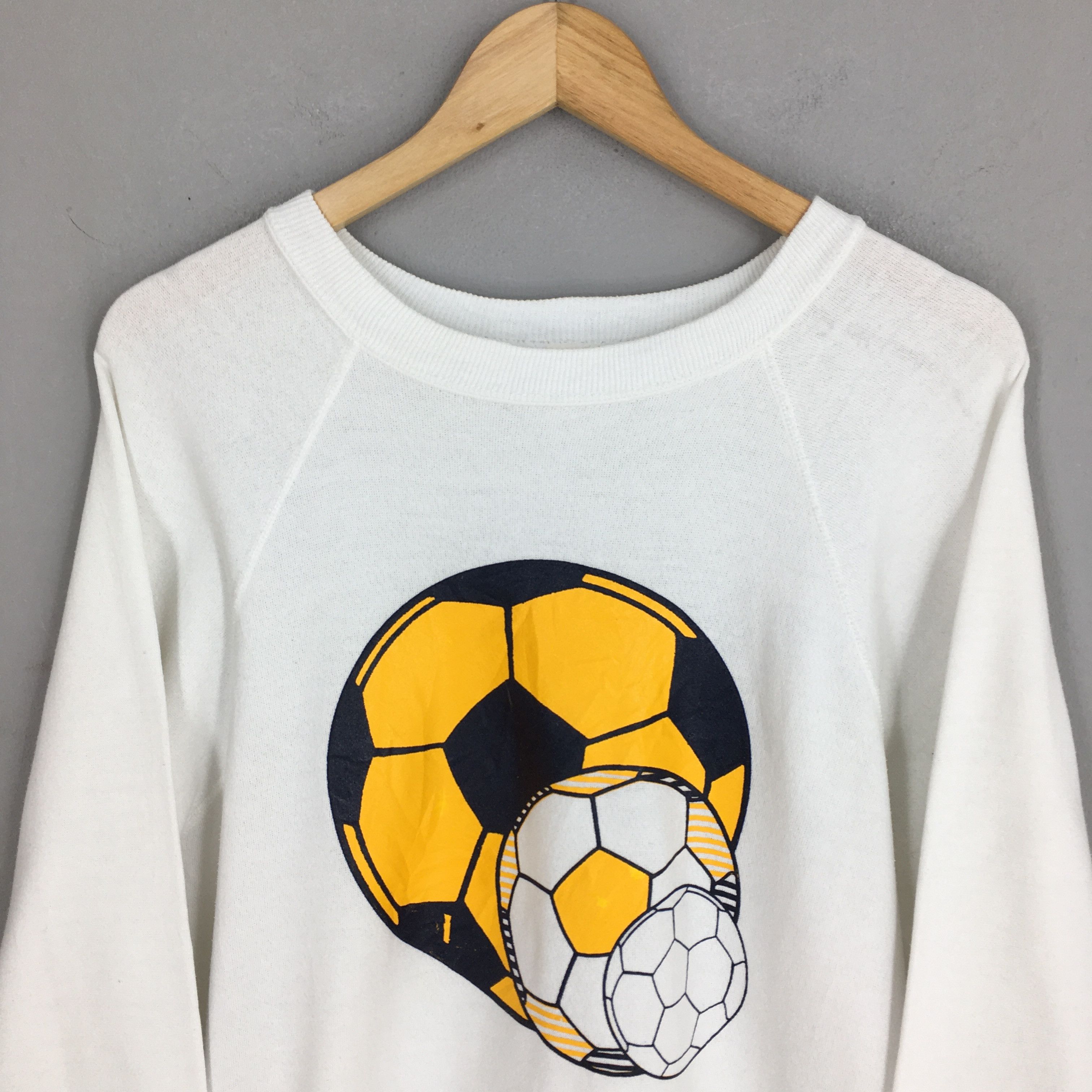 Champion Vintage 1986 Irish Soccer Sweatshirt XLarge Size US XL / EU 56 / 4 - 2 Thumbnail