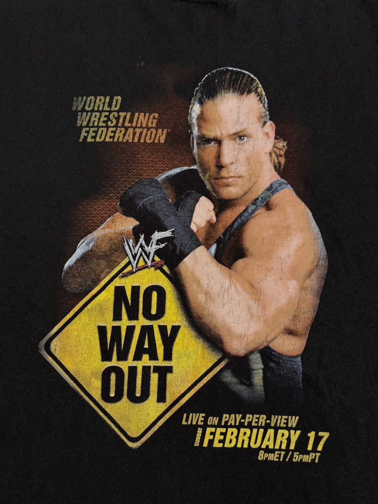 WWE 🔷Vintage WWF No Way Out RVD (Rob Van Dam) Wrestling T-shirt🔷 Size US XL / EU 56 / 4 - 3 Thumbnail