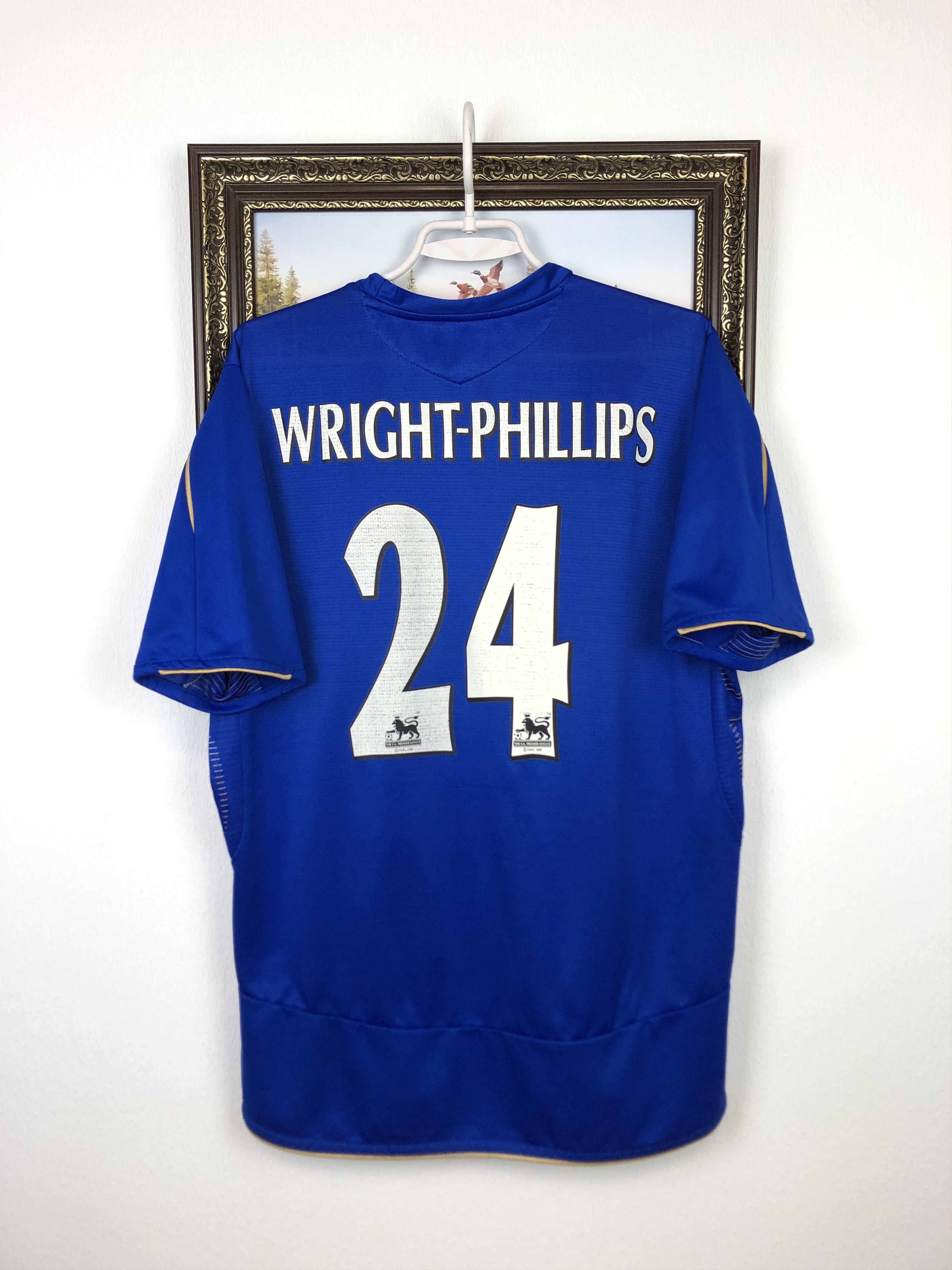 Umbro Chelsea football shirt 2005 #24 Wright-Phillips Umbro Tee Size US L / EU 52-54 / 3 - 1 Thumbnail