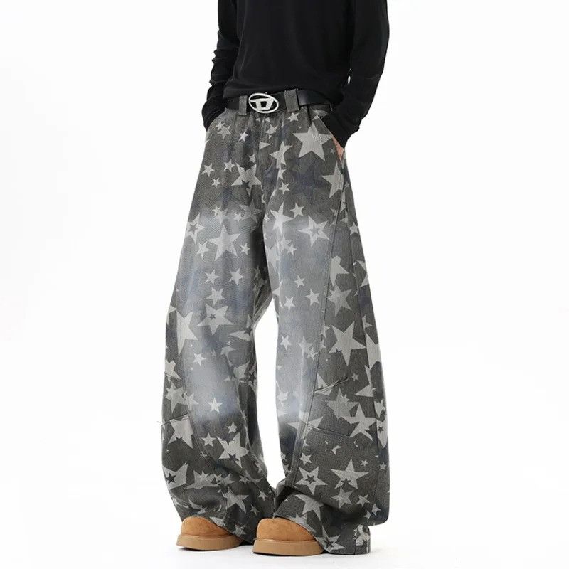 Japanese Brand Retro Stars Denim Size US 32 / EU 48 - 1 Thumbnail