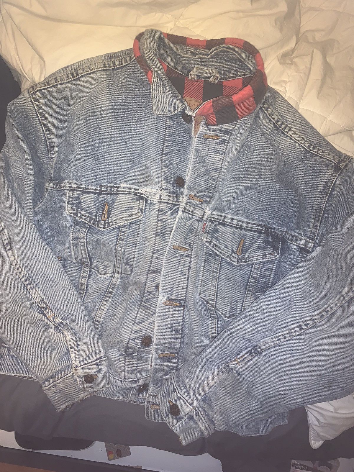 Levi's × Levi's Vintage Clothing × Vintage Vintage Levis heavy denim jacket Size US S / EU 44-46 / 1 - 5 Thumbnail