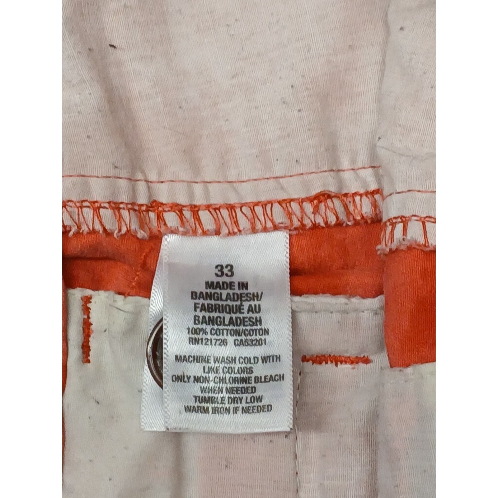 Aeropostale Aéropostale Red (33) Khaki Dress Casual Comfort Fit Shorts Size US 33 - 7 Thumbnail