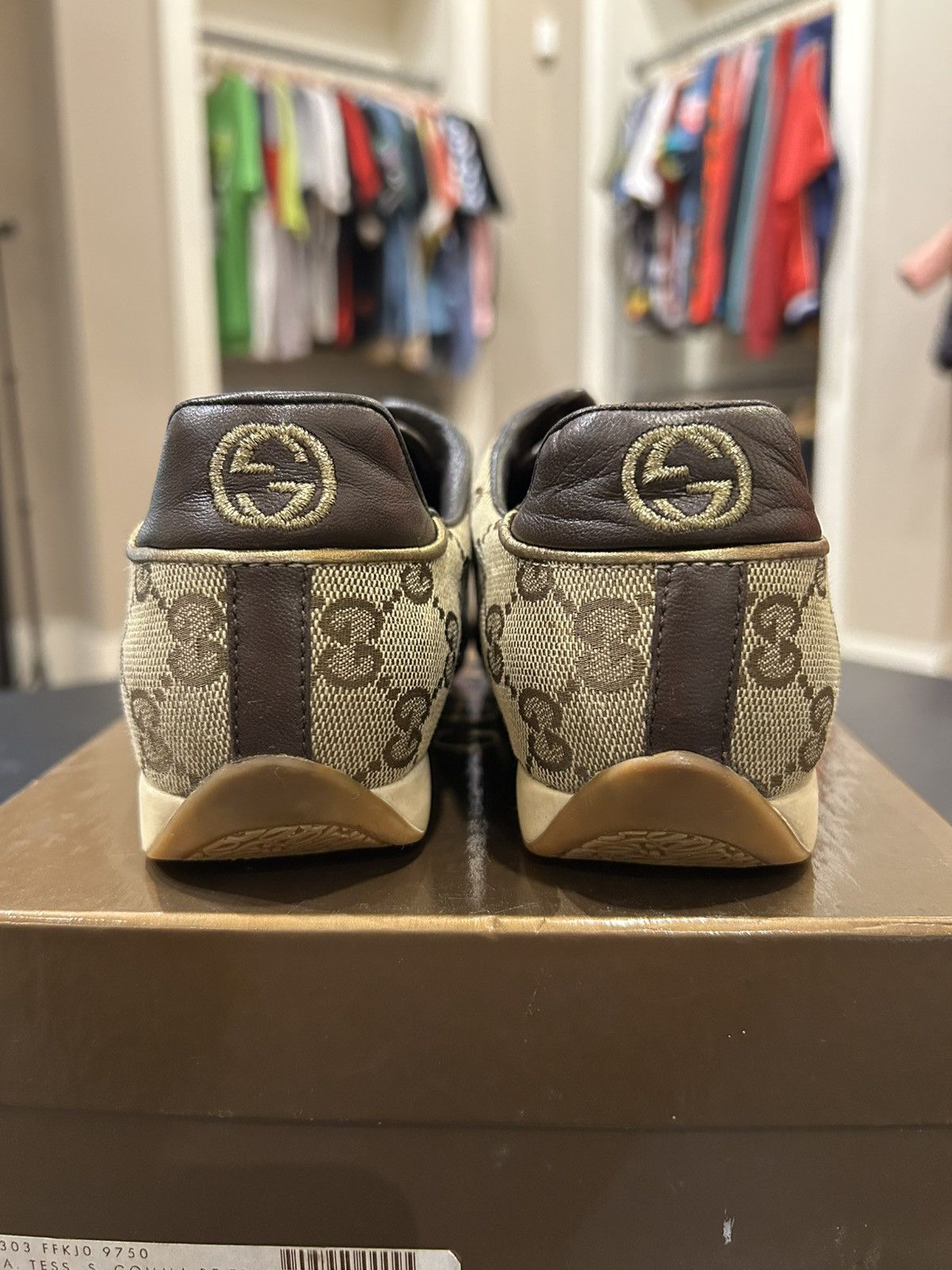Gucci Gucci GG Monogram Sneakers Size US 4.5 / IT 34.5 - 3 Thumbnail