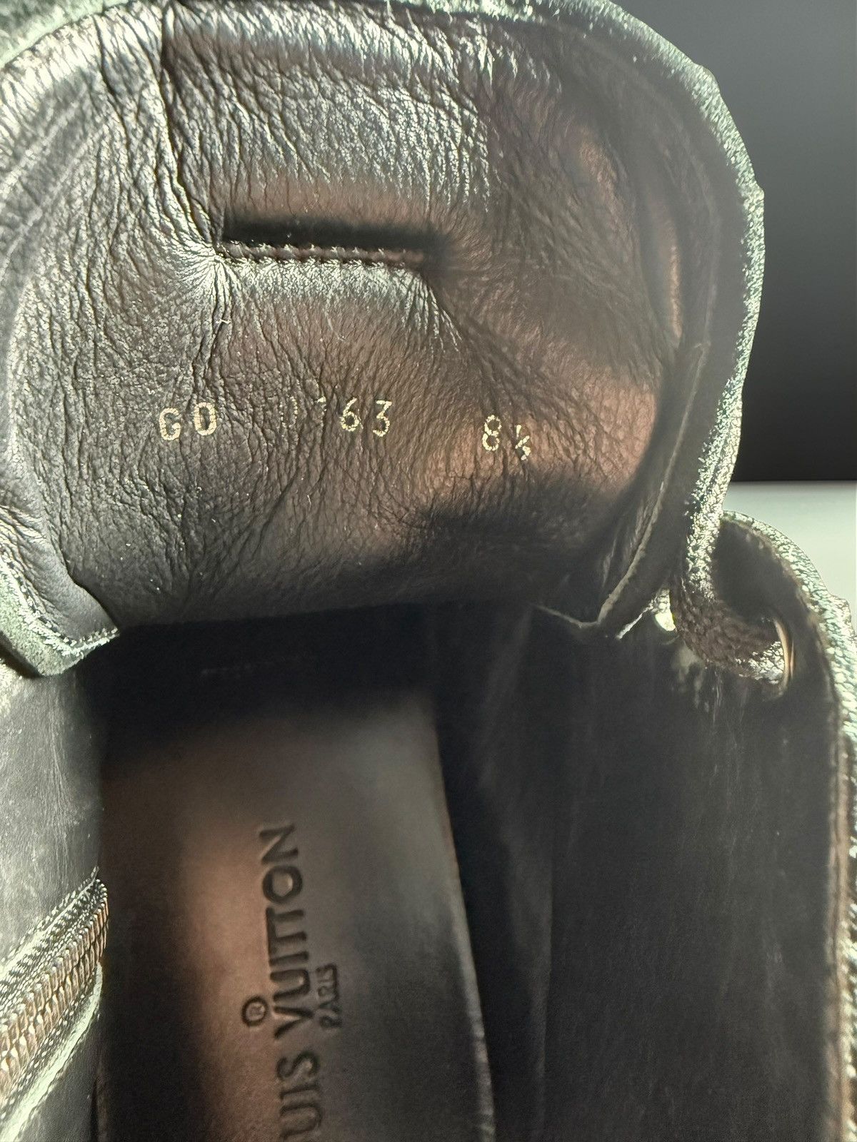 Louis Vuitton Louis Vuitton Sequin High-Top Sneakers Black Suede LV Rare Size US 9.5 / EU 42-43 - 4 Thumbnail