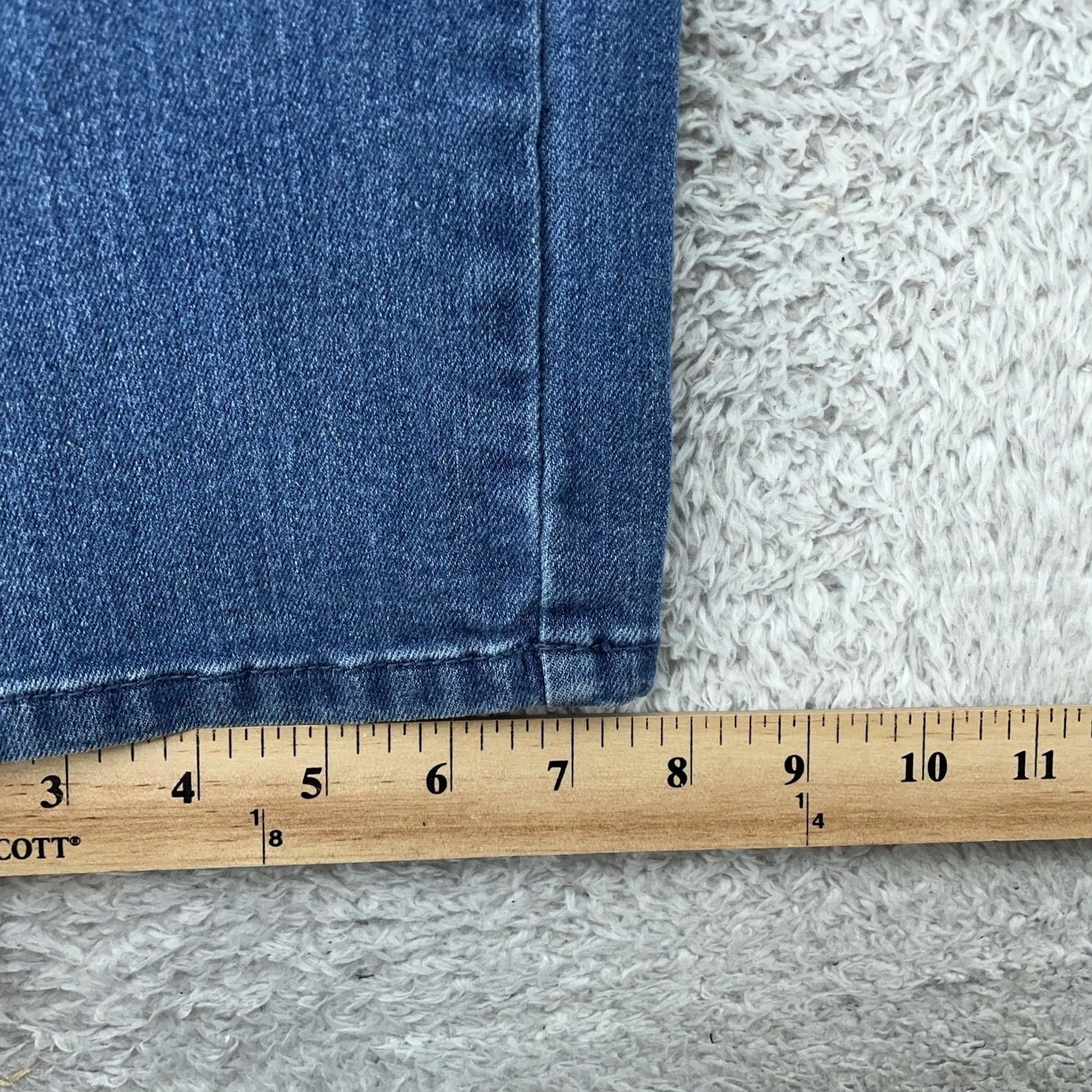Gloria Vanderbilt Gloria Vanderbilt Jeans Womens 14P Classic Stretch Denim Blue 34x27 Size 36" / US 14 / IT 50 - 7 Thumbnail