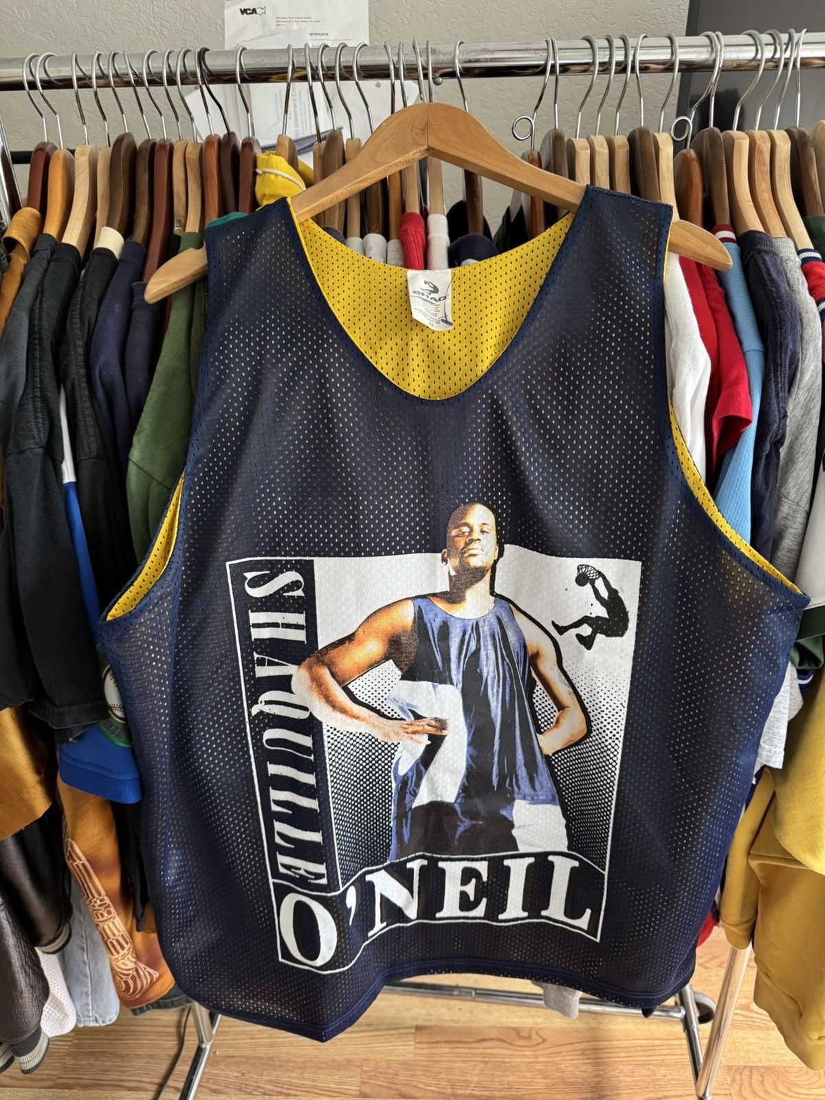 Vintage Vintage 90s Shaq reversible jersey Size US M / EU 48-50 / 2 - 1 Thumbnail