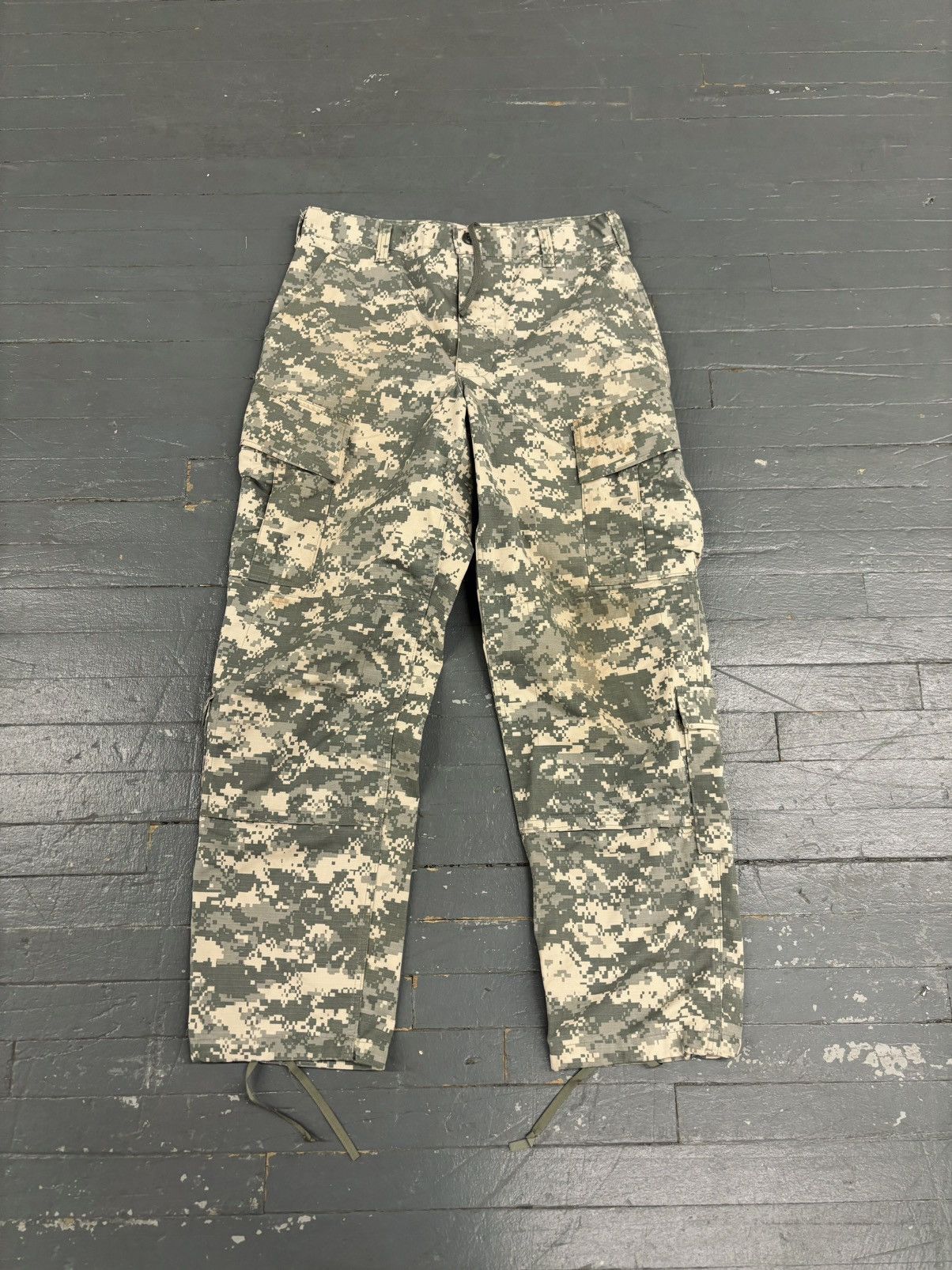 Vintage Vintage US military cargo baggy pants Size US 31 - 2 Thumbnail