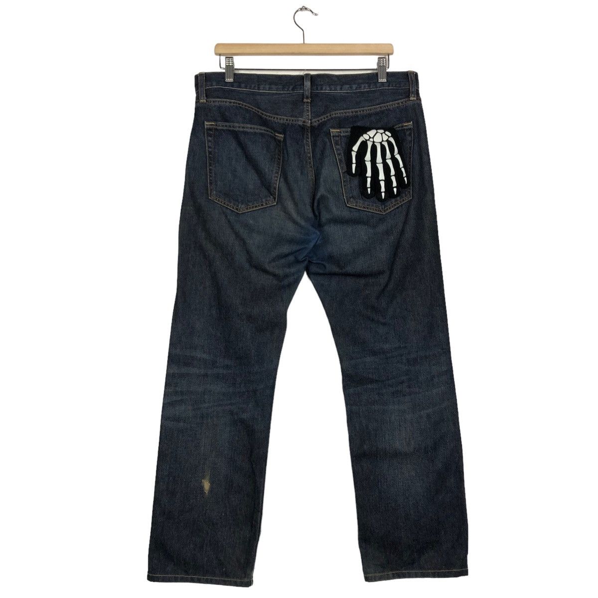 Japanese Brand 🔥90’s Selvedges Denim Jeans Uniqlo Japan Regular Straight Size US 36 / EU 52 - 7 Thumbnail