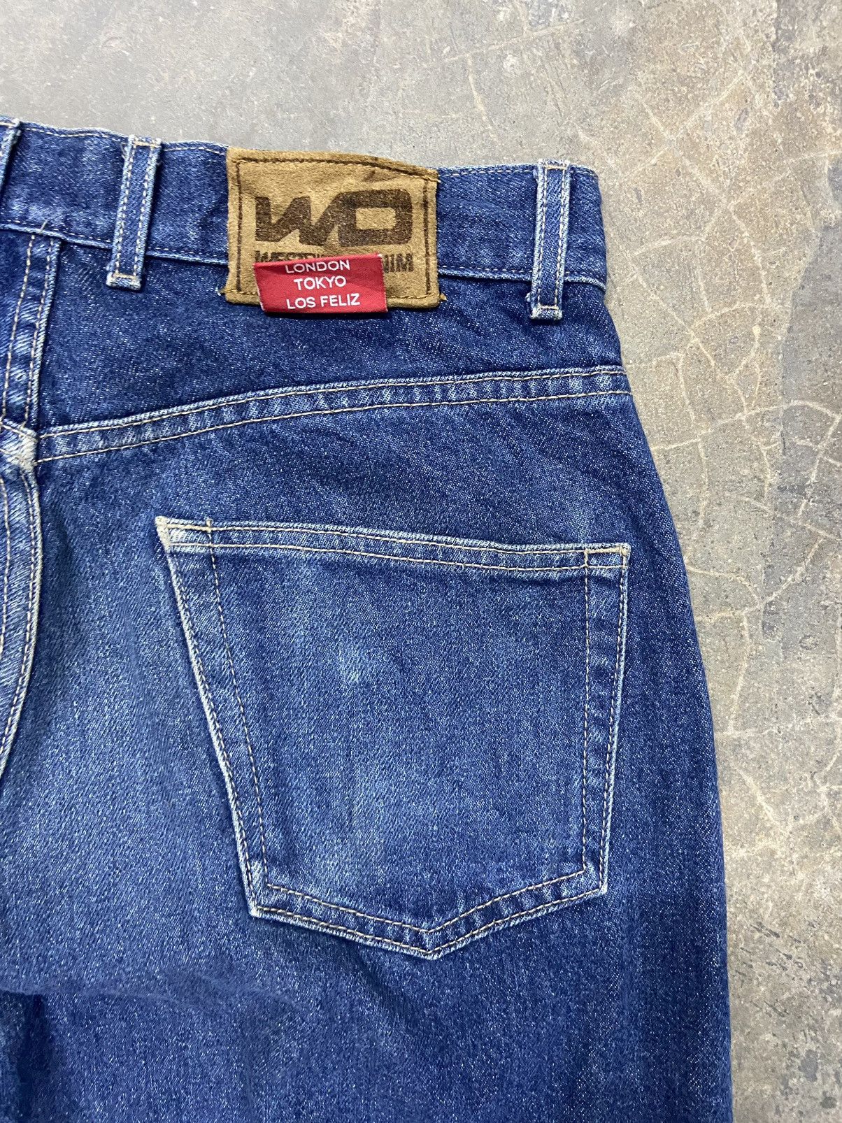JNCO 🔥 Baggy🔥Vintage Westside Denim jeans baggy street wear Size US 31 - 9 Thumbnail