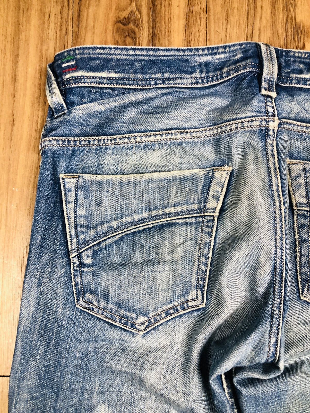 Diesel Diesel Industry Distress Jeans (36) Size US 33 - 23 Thumbnail