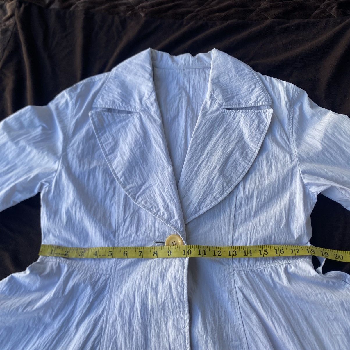 Issey Miyake 🔥Archived🔥Issey Miyake i.S. Vintage Flared Long Coat Jacket Size M / US 6-8 / IT 42-44 - 22 Thumbnail