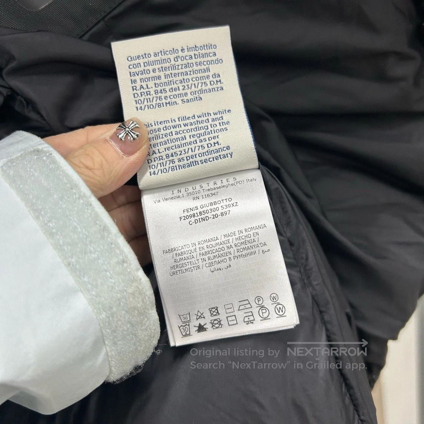Moncler Moncler Fenis Black Waxed Leather Ski Puffer. Size M / US 6-8 / IT 42-44 - 5 Thumbnail