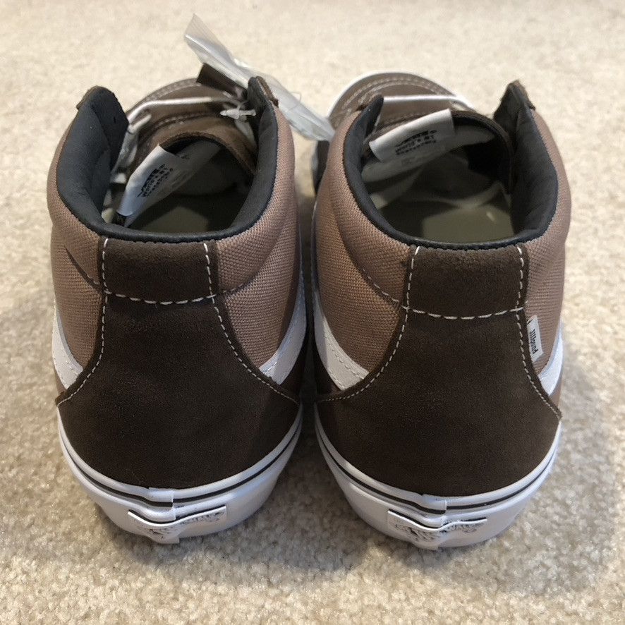 JJJJound × Vans 2021 JJJJound x Vans Vault Sk8-Mid VLT LX 'Brown' DEADSTOCK Size US 13 / EU 46 - 6 Thumbnail