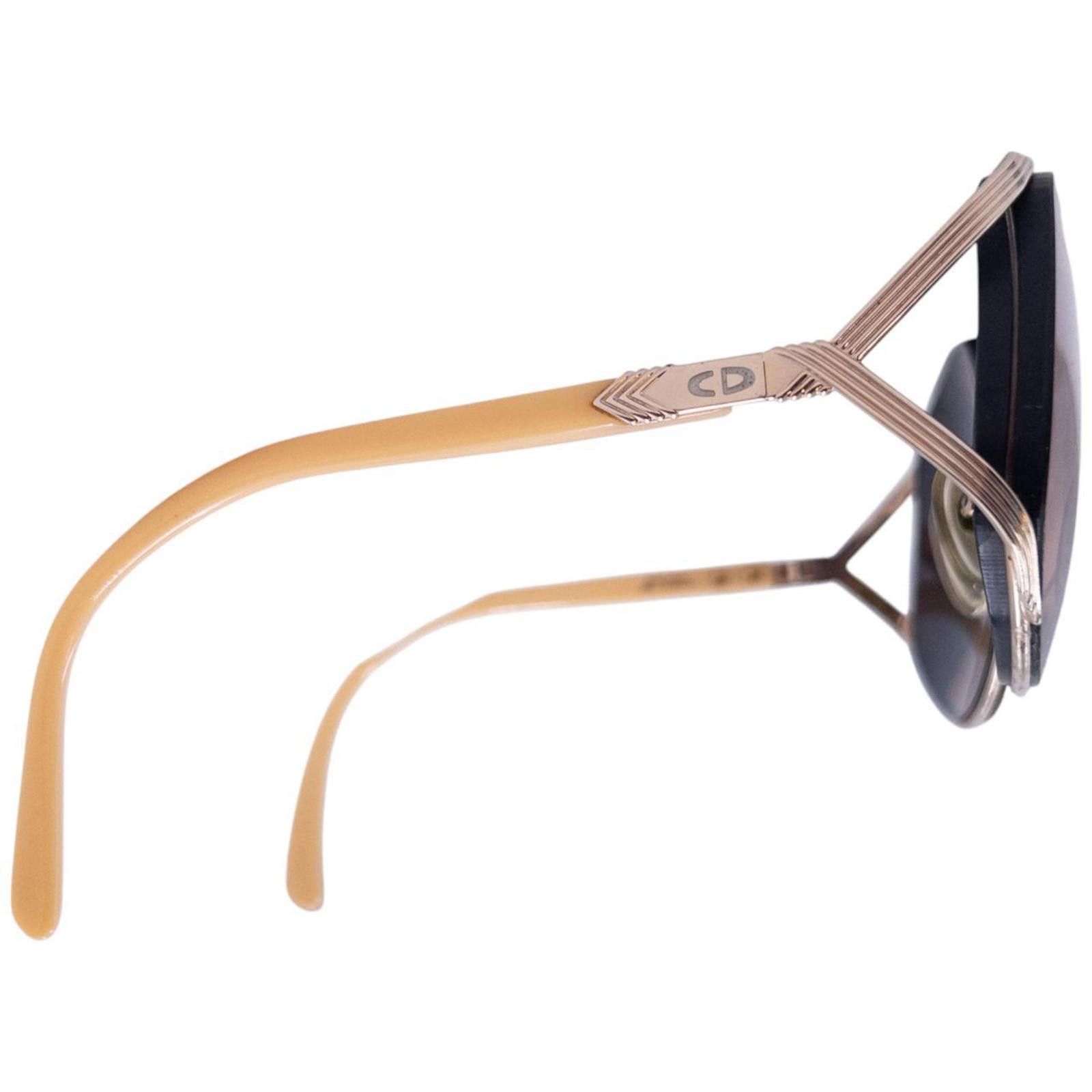 Christian Dior Monsieur Vintage Dior Oversized Sunglasses Size ONE SIZE - 3 Thumbnail