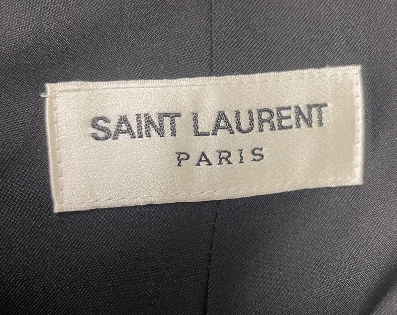 Saint Laurent Paris Saint Laurent ParisStriped double-breasted blazer jacket 2 Size XXS / US 00 / IT 34 - 5 Thumbnail