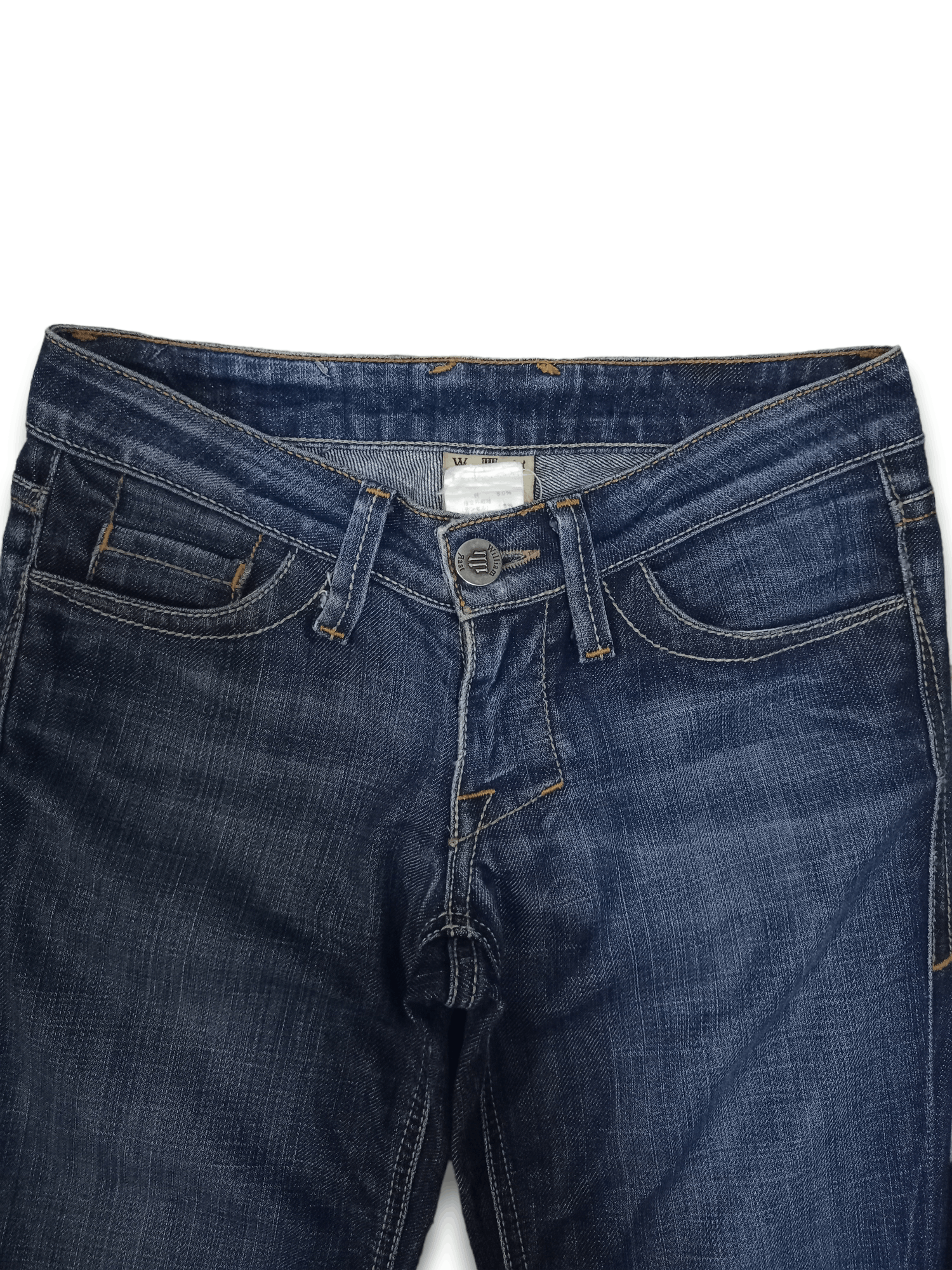 William Rast Vintage William Rast Faded Blue Wash Lean Flare Jeans 27x34 Size US 27 - 4 Thumbnail