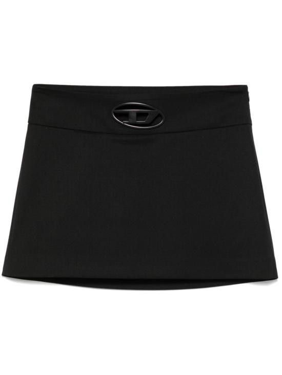 Diesel DIESEL Women Mid Skirts A14388 0PHAL9XXA Black Size 27" / US 4 / IT 40 - 1 Thumbnail