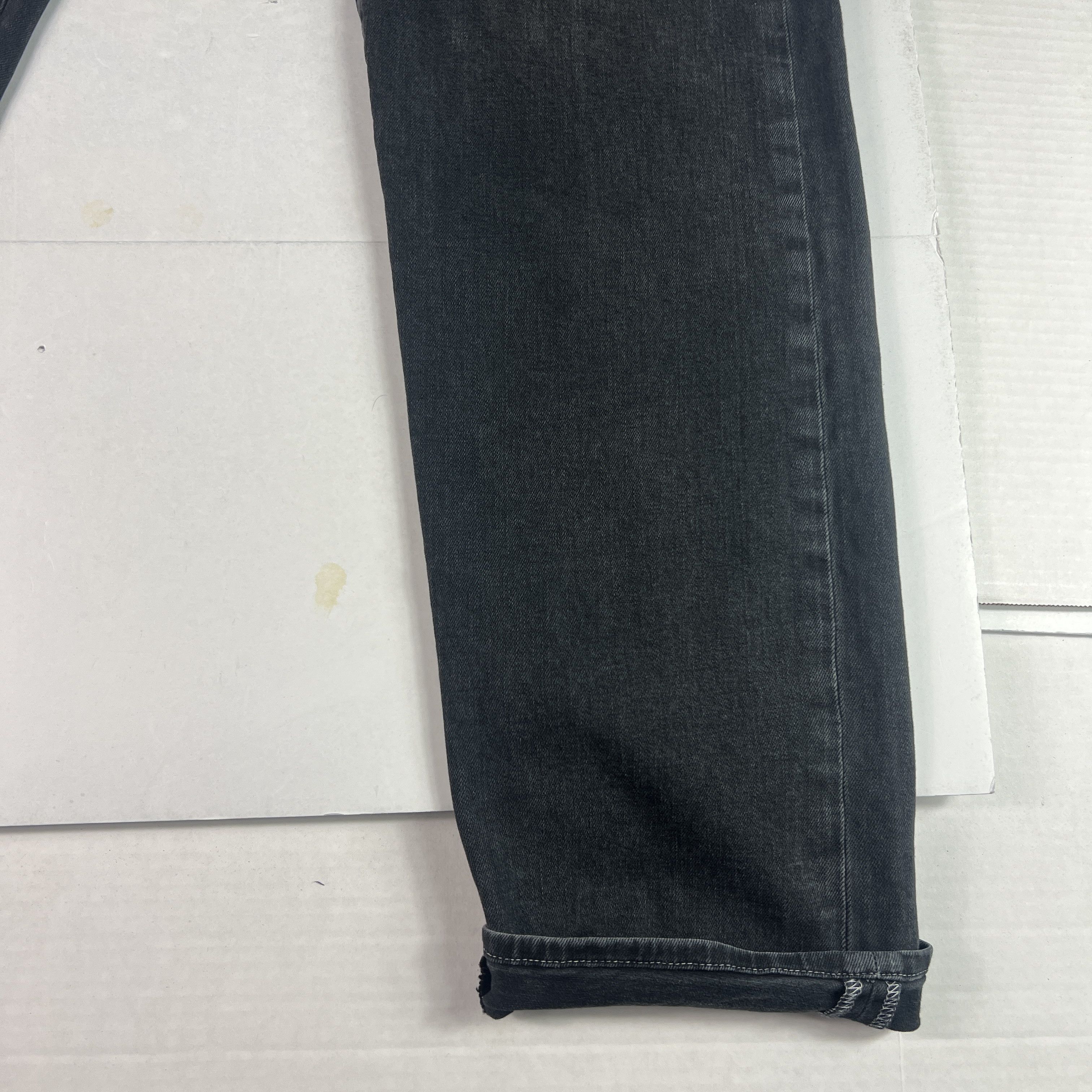 Baldwin Baldwin Jeans Henley Slim Straight Dark Grey Stretch Denim Size US 37 - 5 Thumbnail