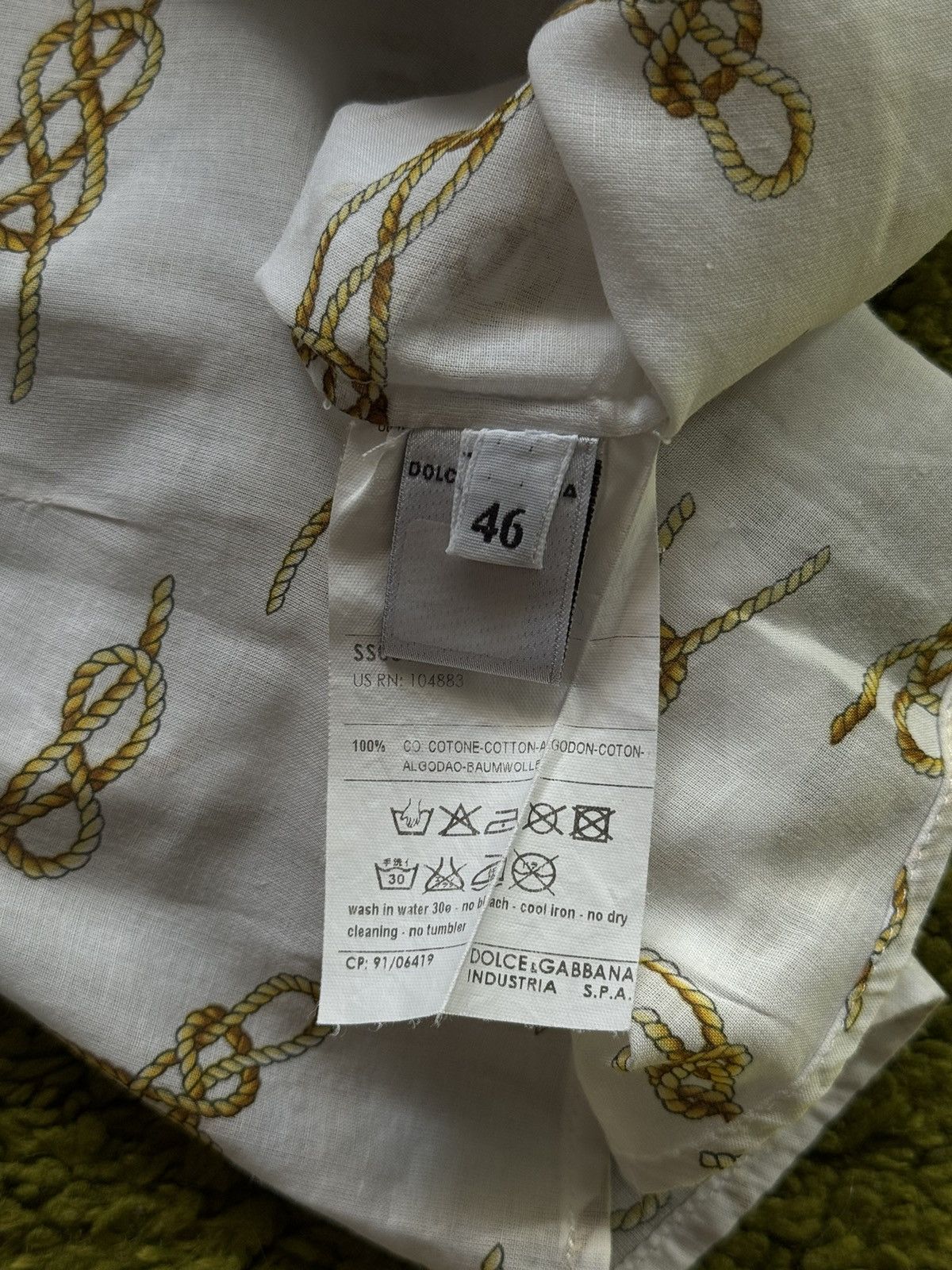 Dolce & Gabbana Dolce & Gabbana D&G luxury tank blouse Size L / US 10 / IT 46 - 8 Thumbnail