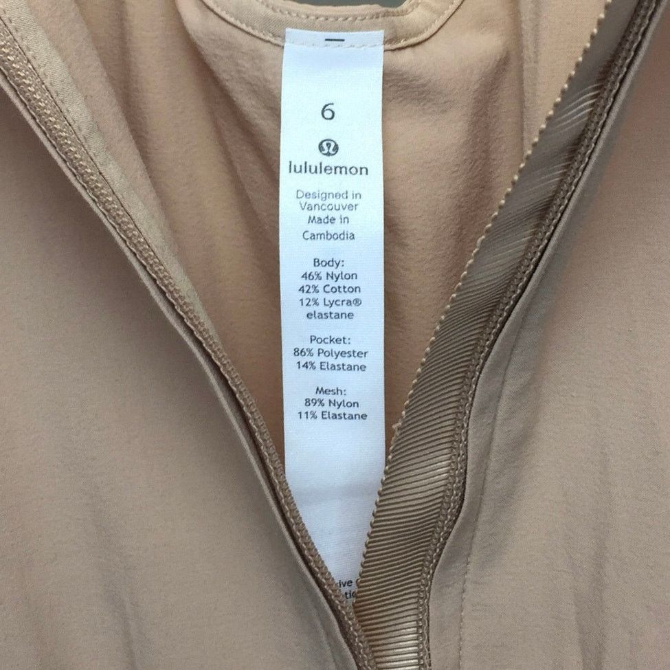 Lululemon NWOT Lululemon Shift in Time Jumpsuit Sz 6 Beech Wood $148 Size 28" / US 6 / IT 42 - 4 Thumbnail