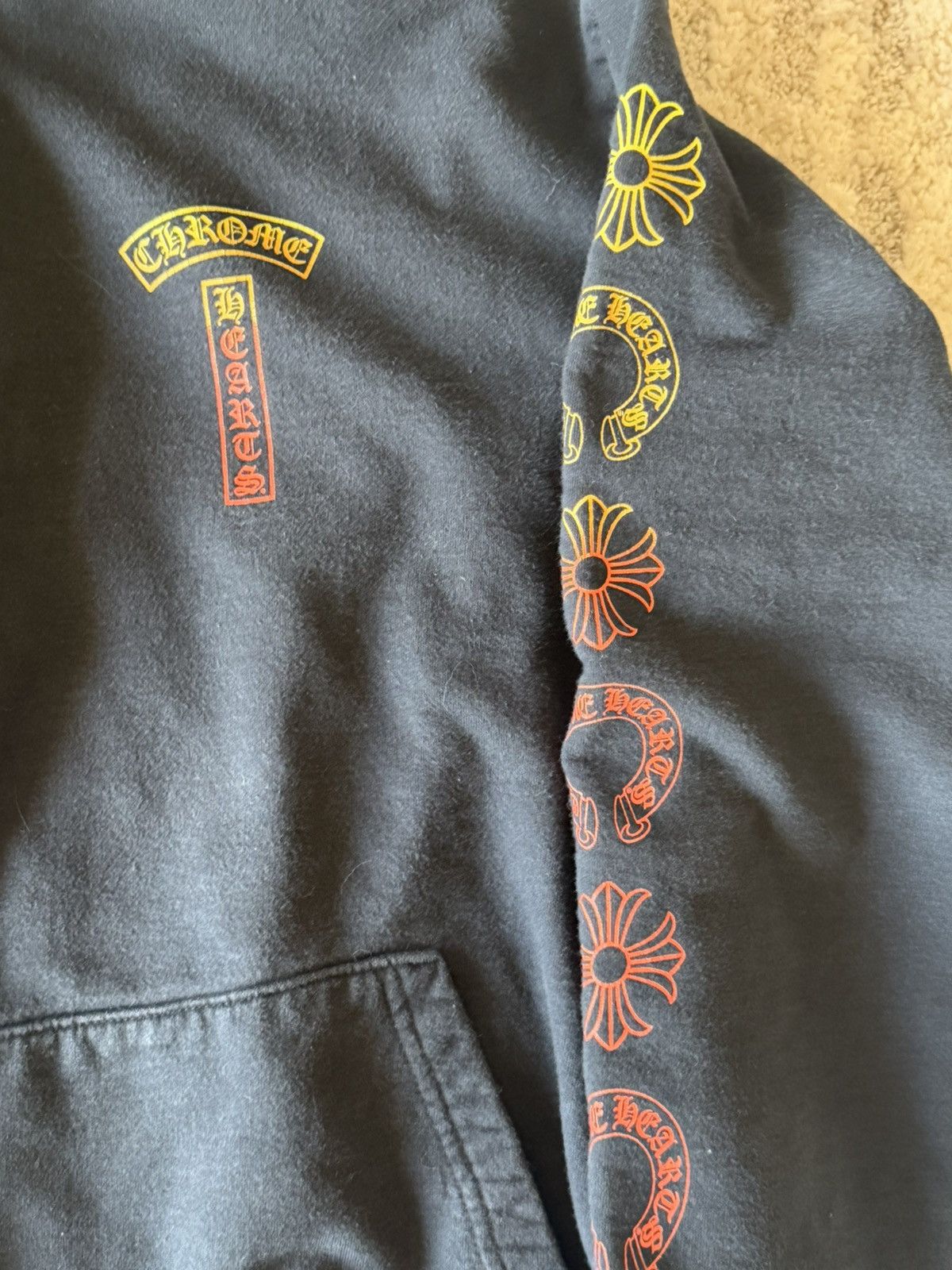 Chrome Hearts Chrome hearts gradient t bar hoodie Size US M / EU 48-50 / 2 - 3 Thumbnail