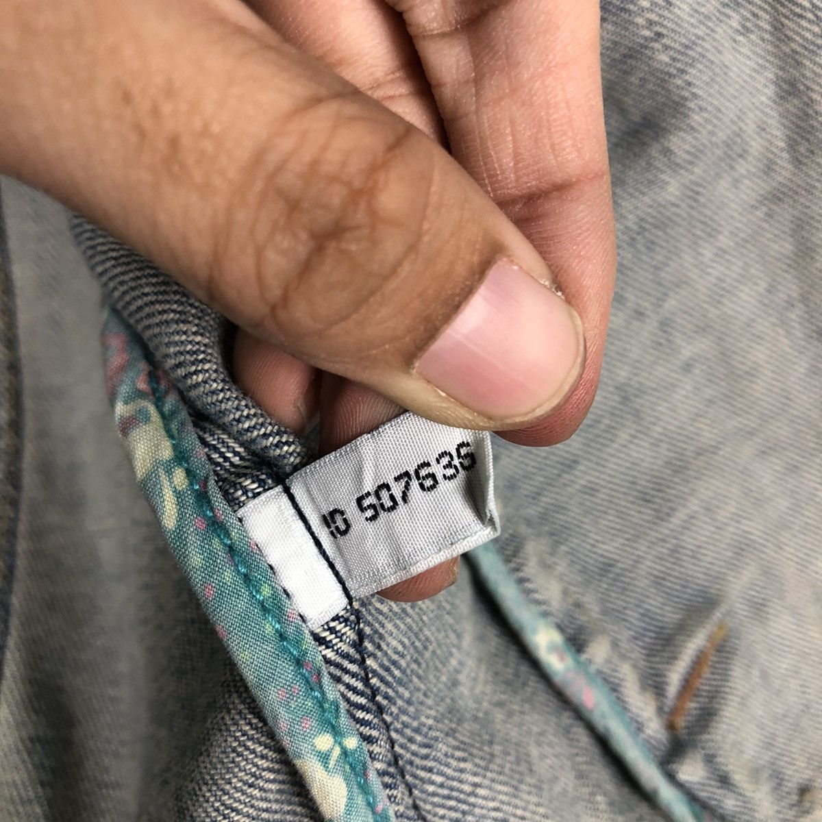 Abercrombie & Fitch 📌Cropped Denim Biker Jacket Abrecrombie Issey Miyake Size M / US 6-8 / IT 42-44 - 20 Thumbnail
