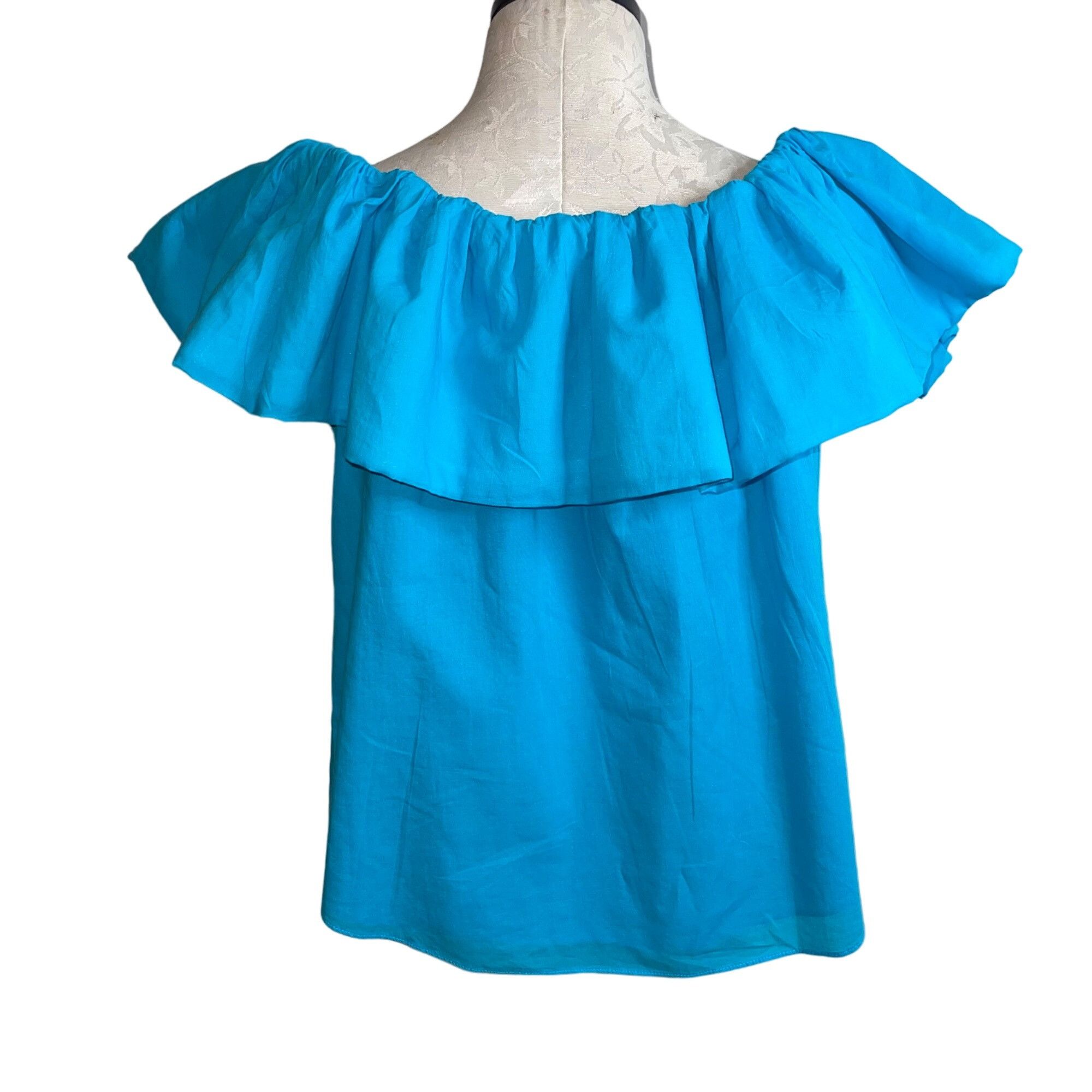 Trina Turk Trina Turk Womens Top Size Large Blue Size L / US 10 / IT 46 - 2 Thumbnail