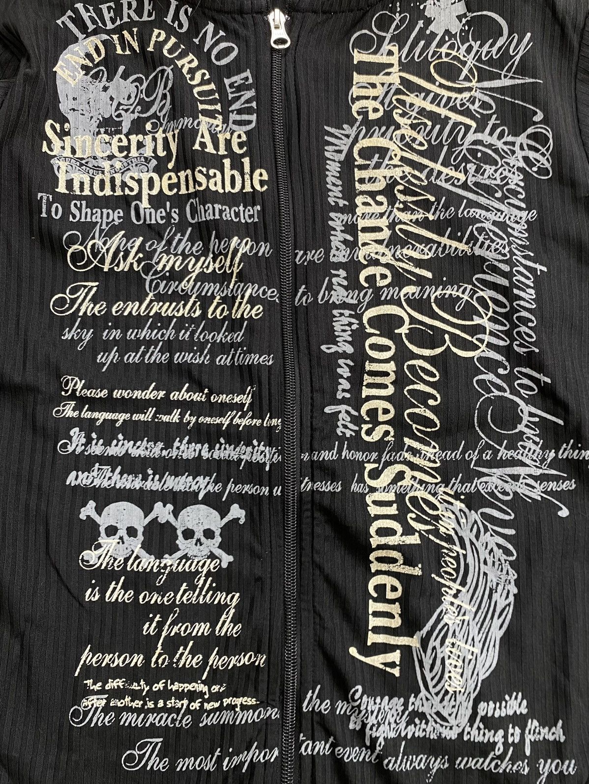 14th Addiction Grunge Werther Skulls Ifsixwasnine Lgb Style Fur Zip Hoodie Size US S / EU 44-46 / 1 - 8 Thumbnail