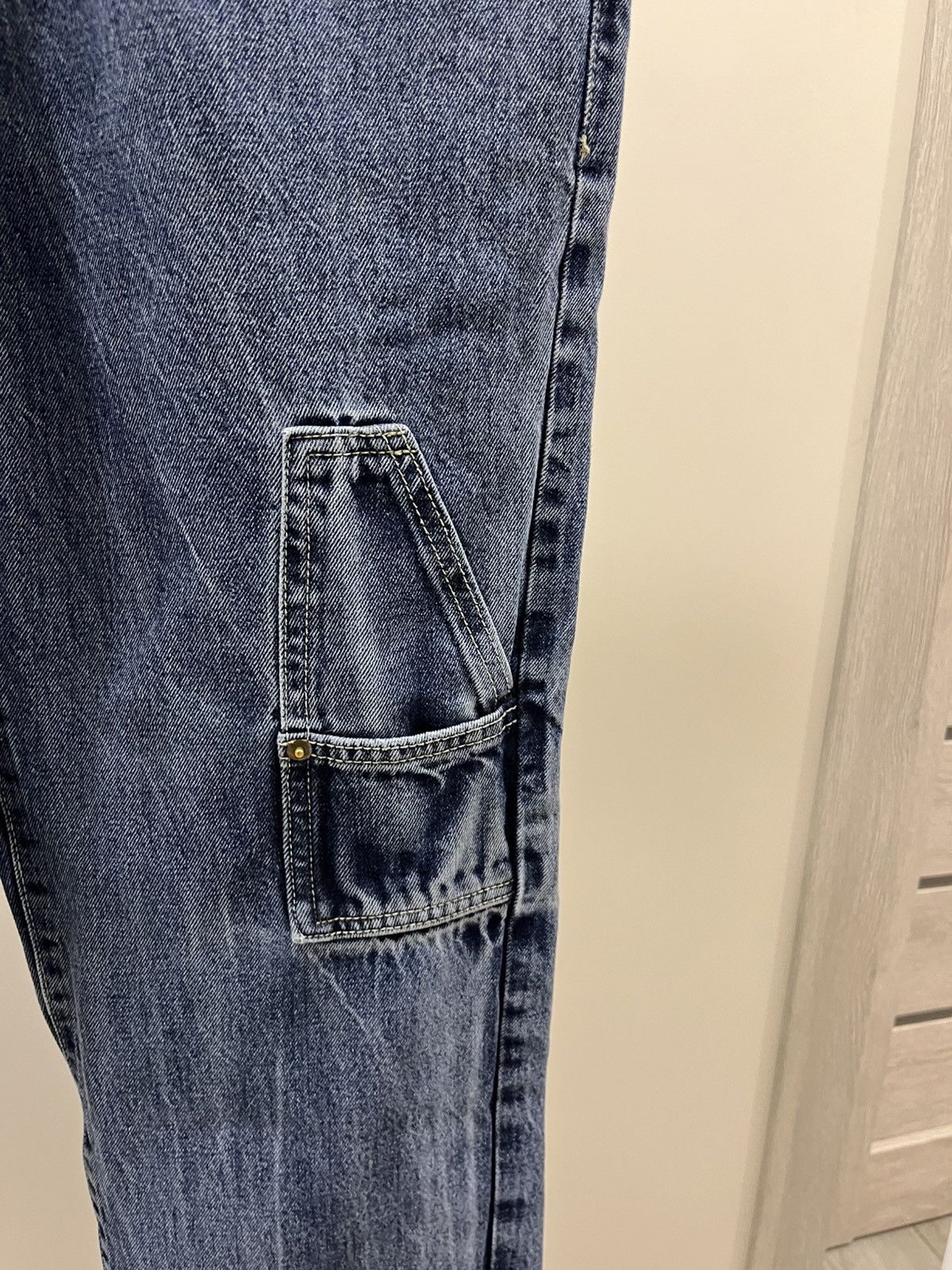 Southpole Crazy Vintage Y2K Blue Southpole Jeans Embroidered Baggy USA Size US 31 - 7 Thumbnail