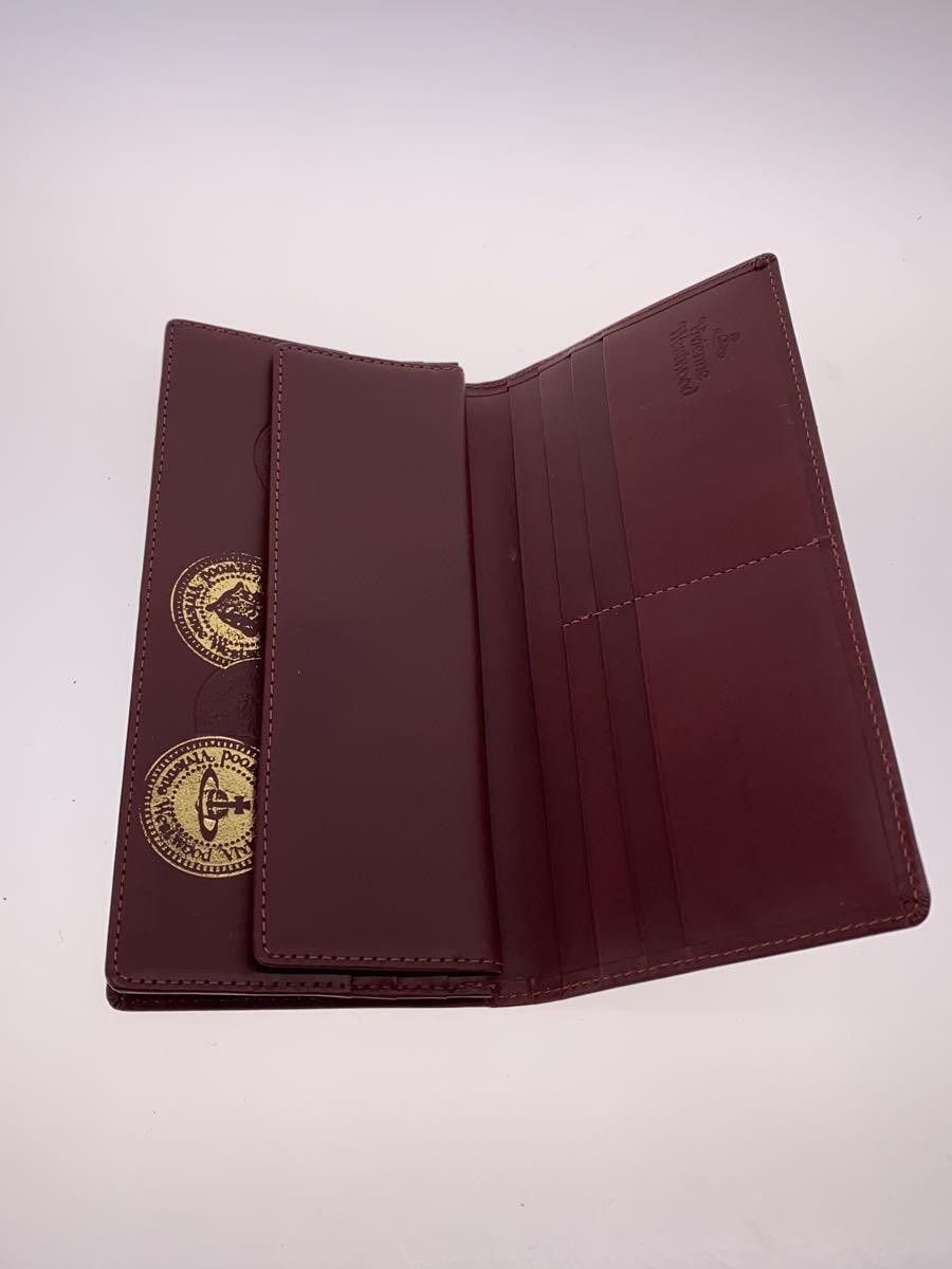 Vivienne Westwood Vivienne Westwood Plain Lthr Long Wallet Bordeaux Size ONE SIZE - 4 Thumbnail