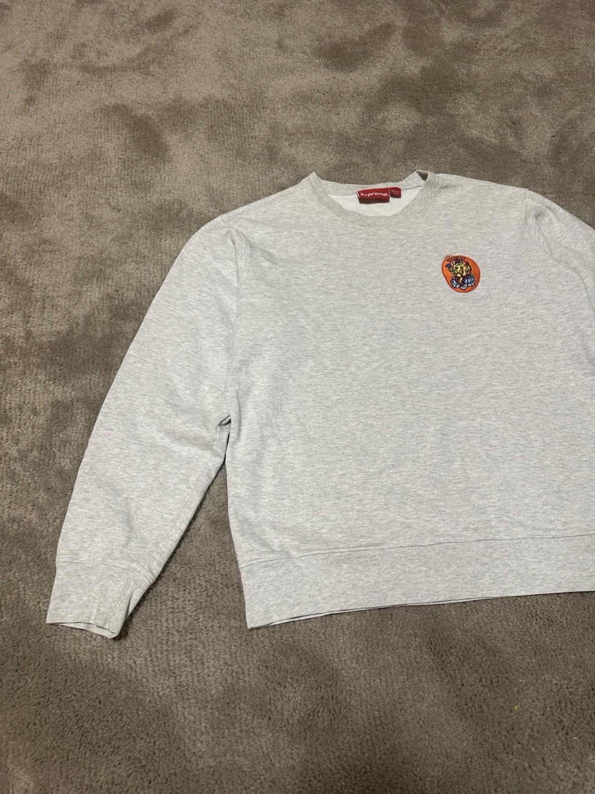 Supreme Supreme Ganesh Crewneck SS18 Ash Grey Sz M Size US M / EU 48-50 / 2 - 2 Thumbnail