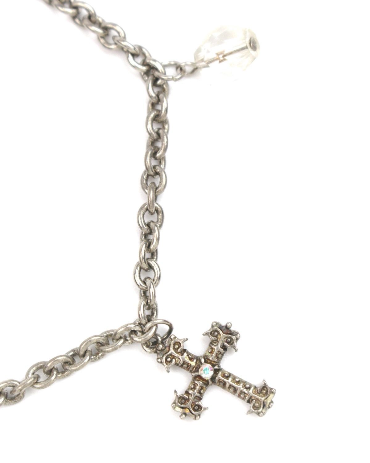 Hysteric Glamour 2000S CLAIRE’S ROMANTIC GOTH CROSS LINK BRACELET Size ONE SIZE - 2 Thumbnail