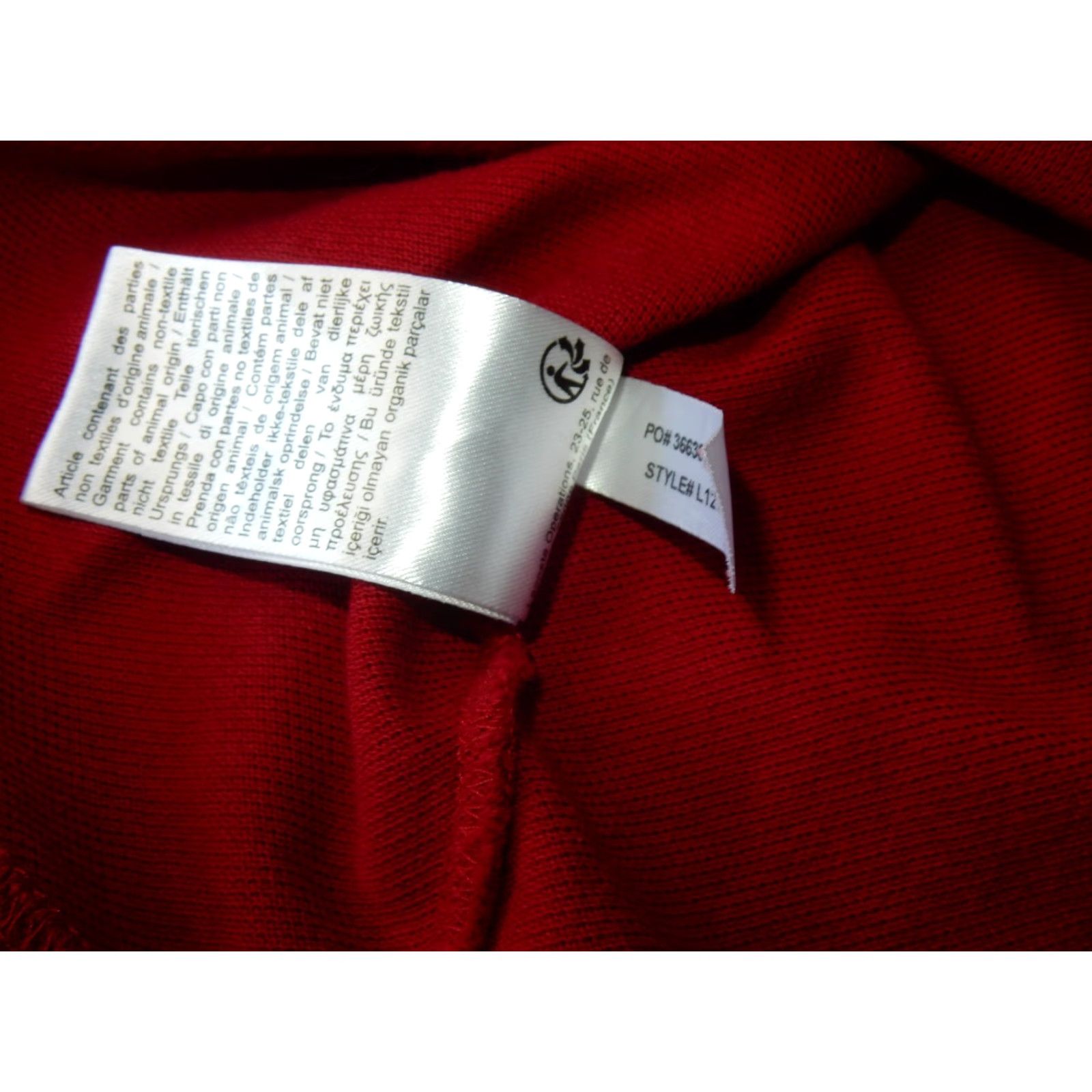 Lacoste Lacoste Polo Shirt Men Short Sleeve Solid Red Cotton 2XL Size 7/XXL Size US XXL / EU 58 / 5 - 6 Thumbnail